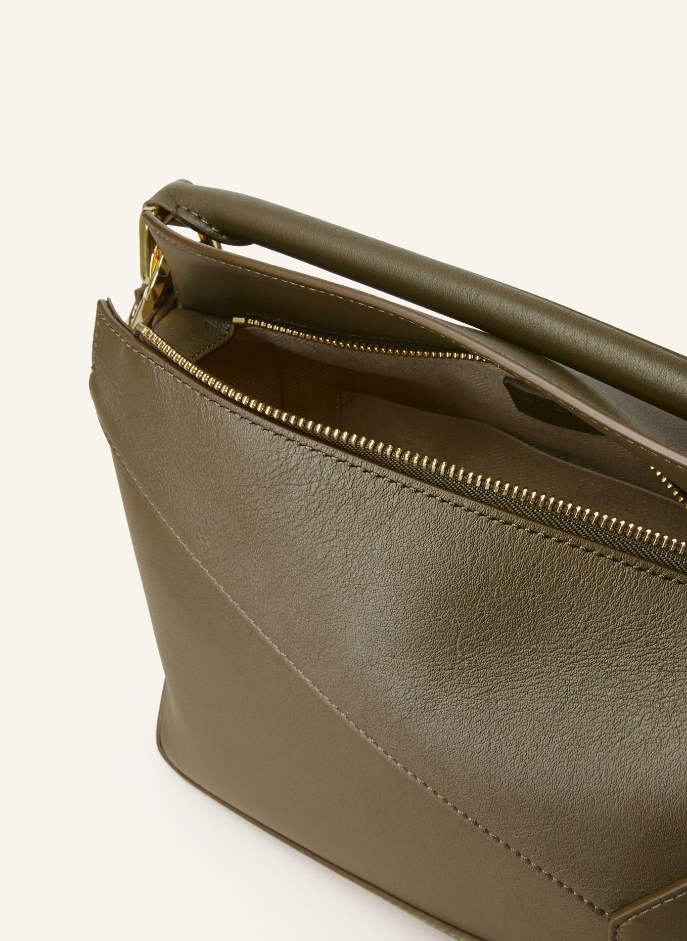 LOEWE Torebka PUZZLE SMALL: KHAKI