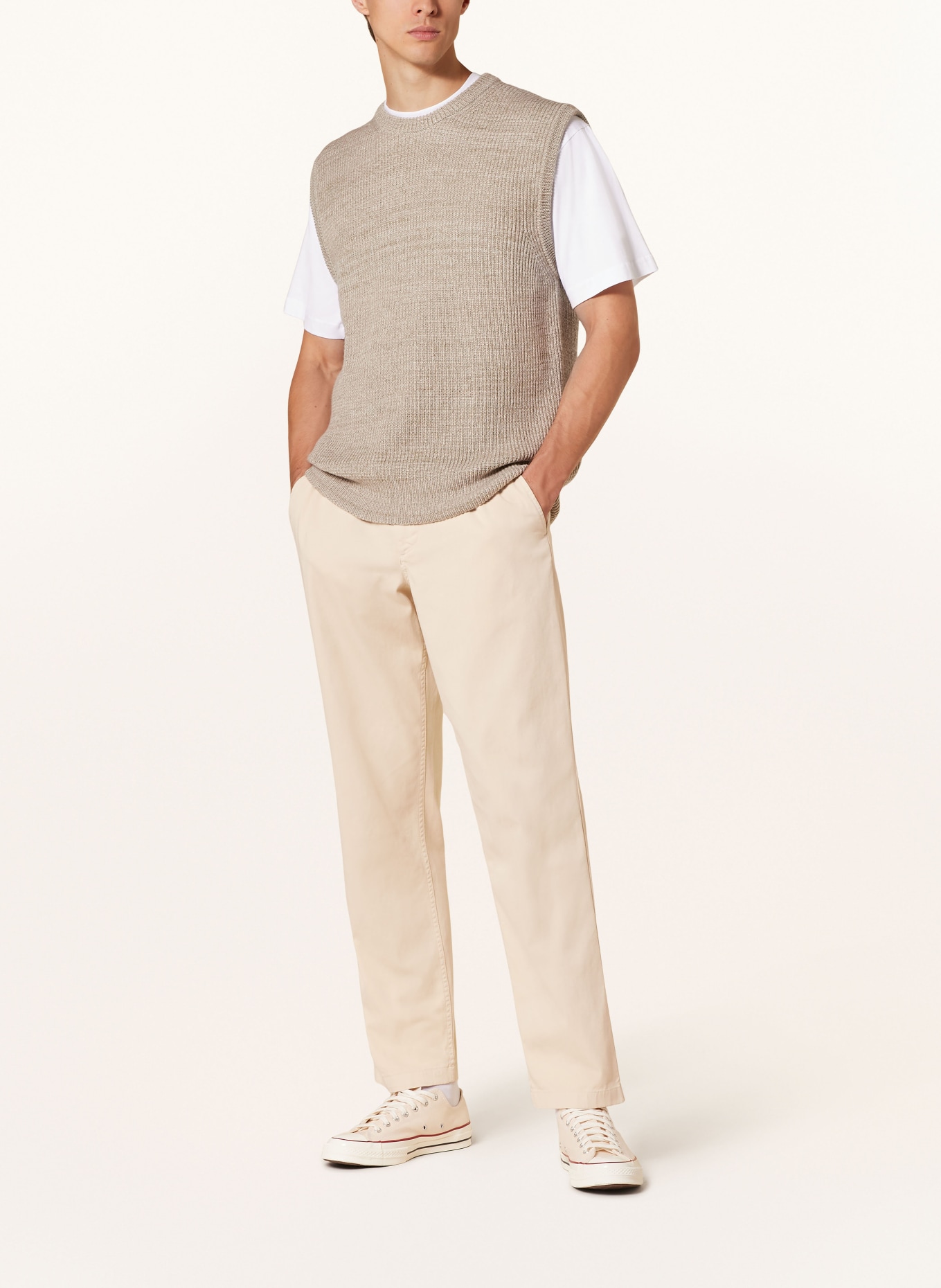 NORSE PROJECTS Trousers EZRA relaxed fit, Color: CREAM (Image 2)