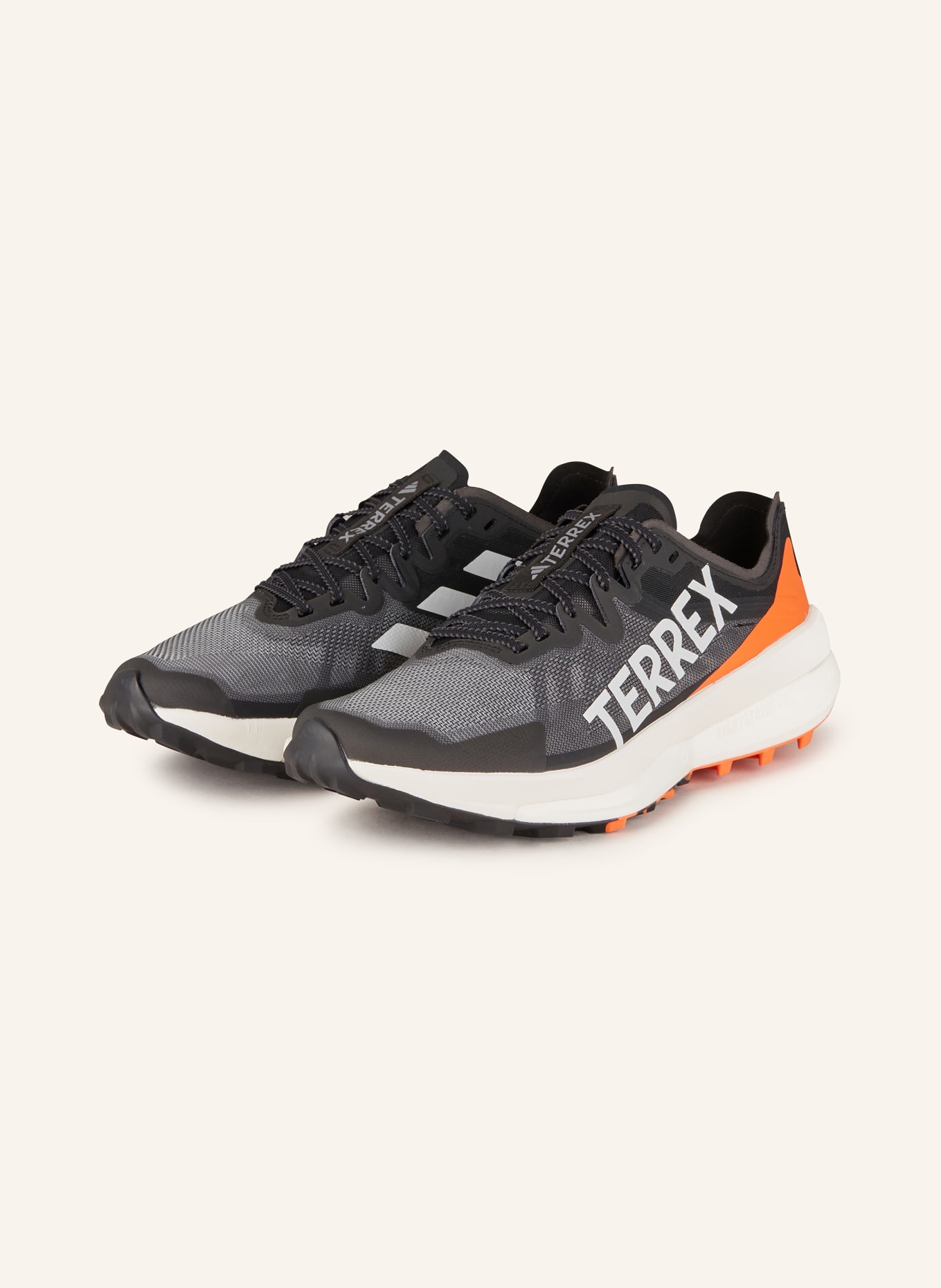 adidas TERREX Trailrunning-Schuhe TERREX AGRAVIC SPEED, Farbe: SCHWARZ/ ORANGE (Bild 1)