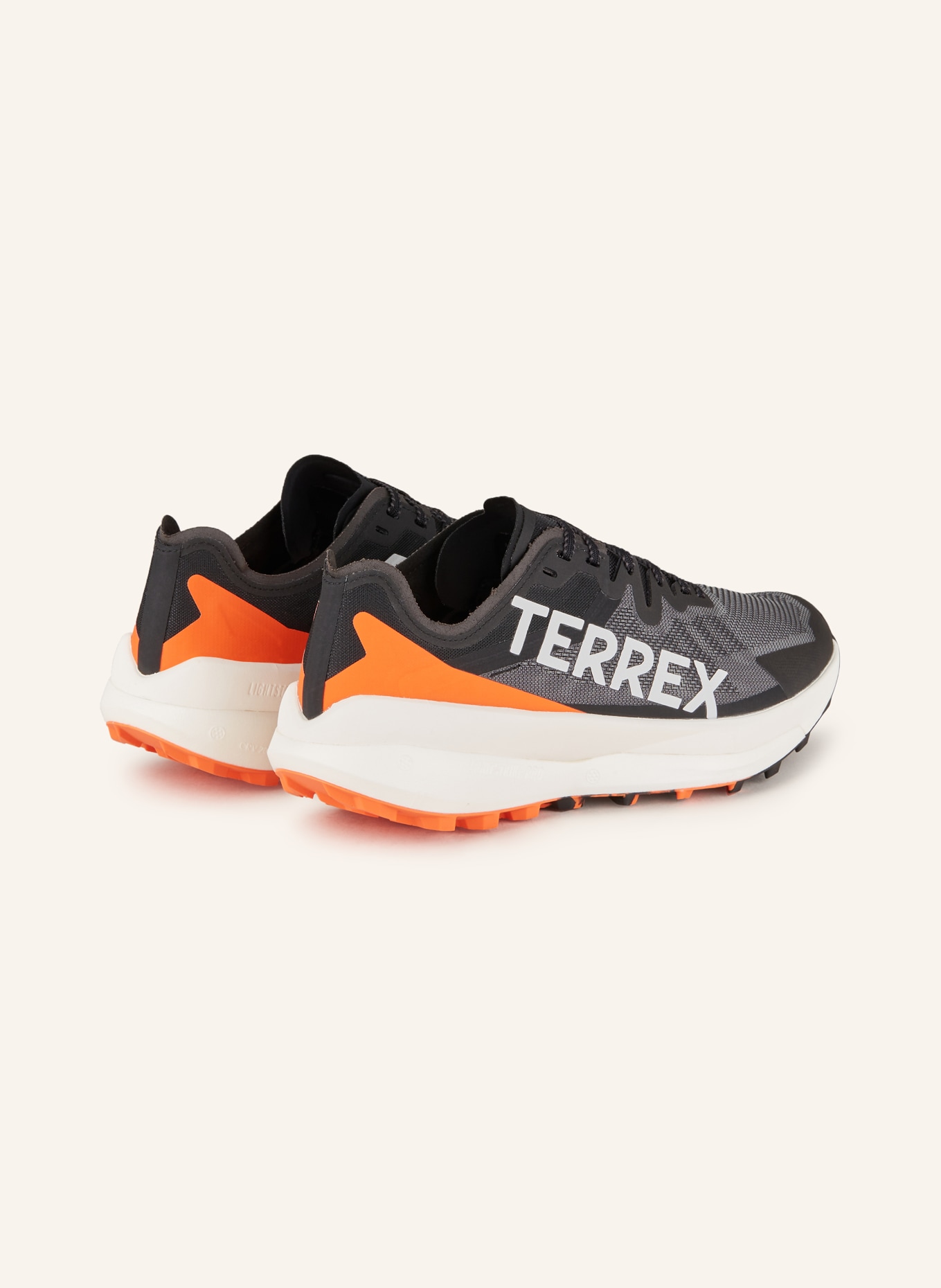 adidas TERREX Trail running shoes TERREX AGRAVIC SPEED, Color: BLACK/ ORANGE (Image 2)