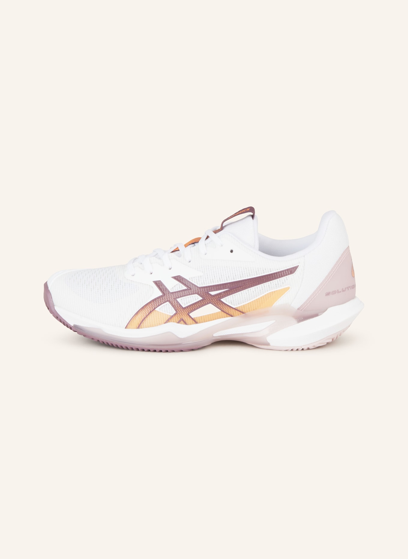 ASICS Buty tenisowe SOLUTION SPEED FF 3 CLAY, Kolor: BIAŁY/ BLADORÓŻOWY (Obrazek 4)