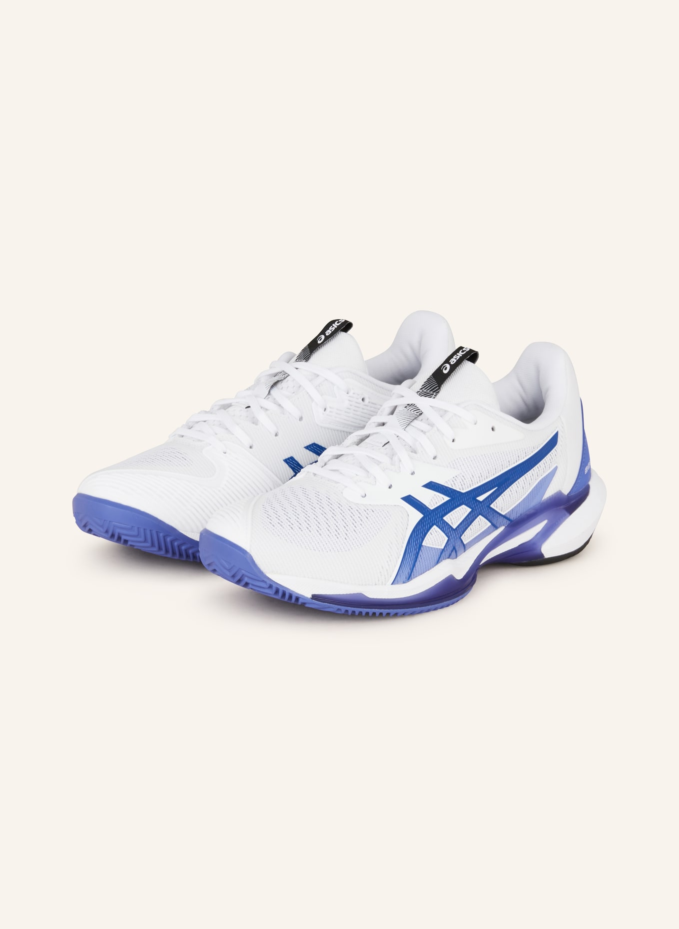 ASICS Buty do tenisa SOLUTION SPEED™ FF 3 CLAY, Kolor: BIAŁY/ NIEBIESKI (Obrazek 1)