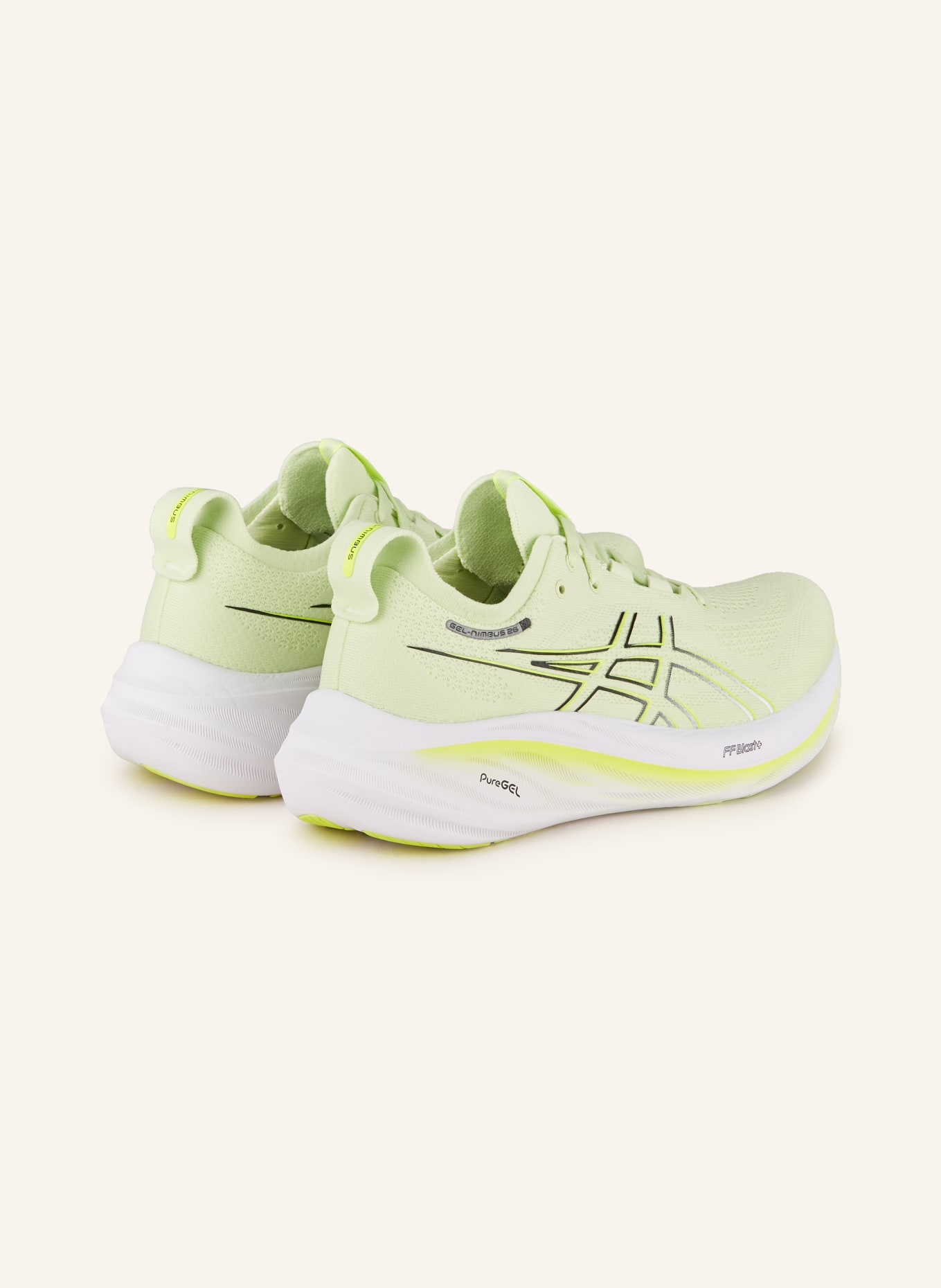 ASICS Running shoes GEL-NIMBUS™ 26, Color: LIGHT GREEN (Image 2)