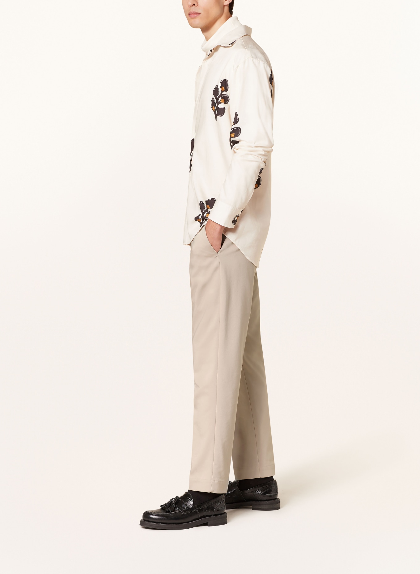 NN.07 Trousers BILLIE regular fit, Color: CREAM (Image 4)