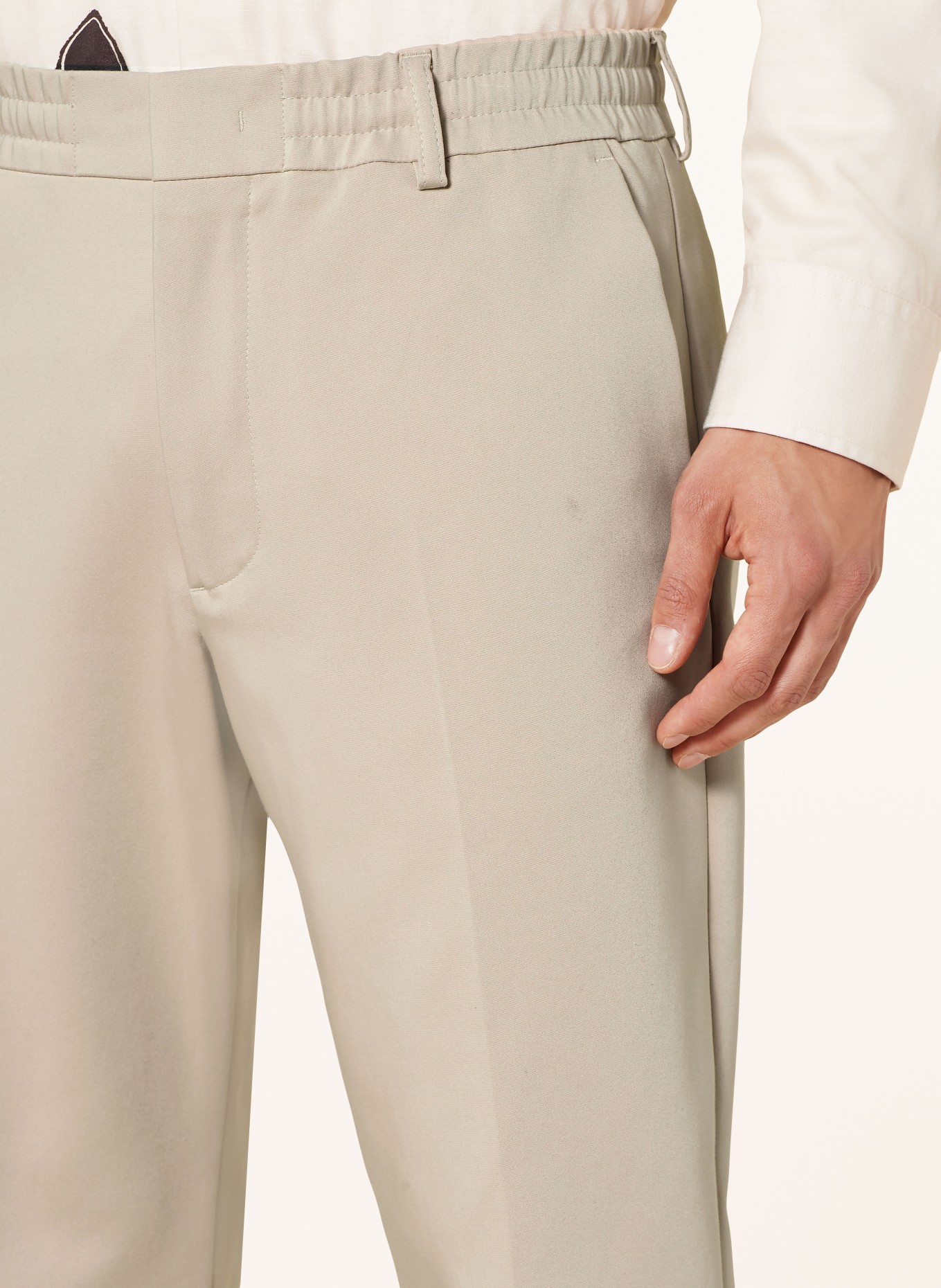 NN.07 Trousers BILLIE regular fit, Color: CREAM (Image 5)