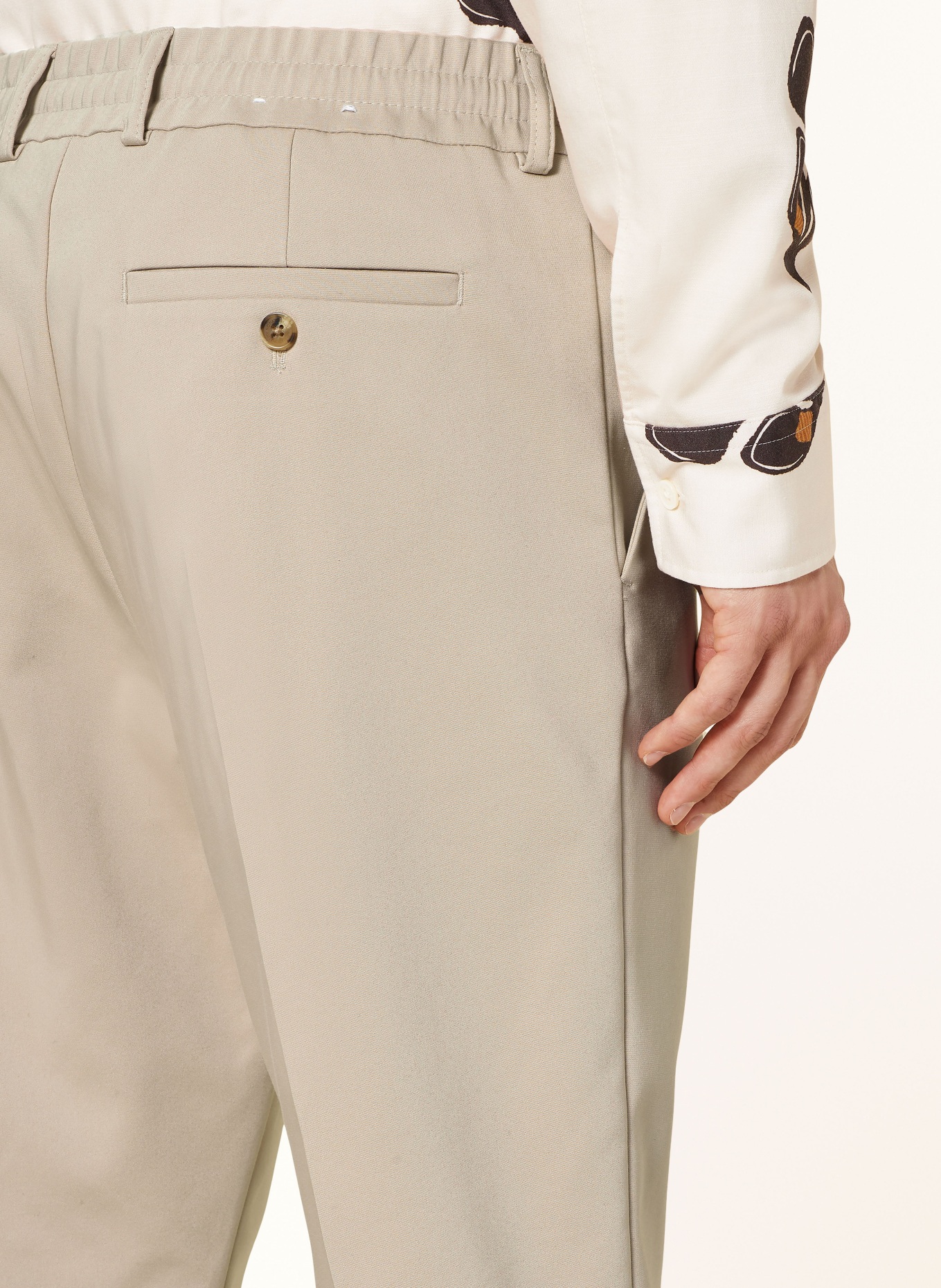 NN.07 Trousers BILLIE regular fit, Color: CREAM (Image 6)