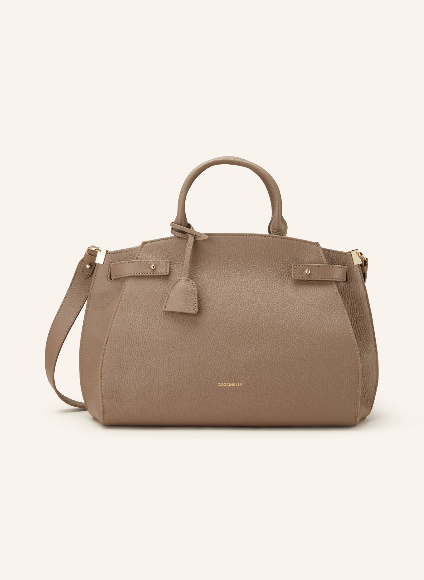 COCCINELLE Handtasche in taupe