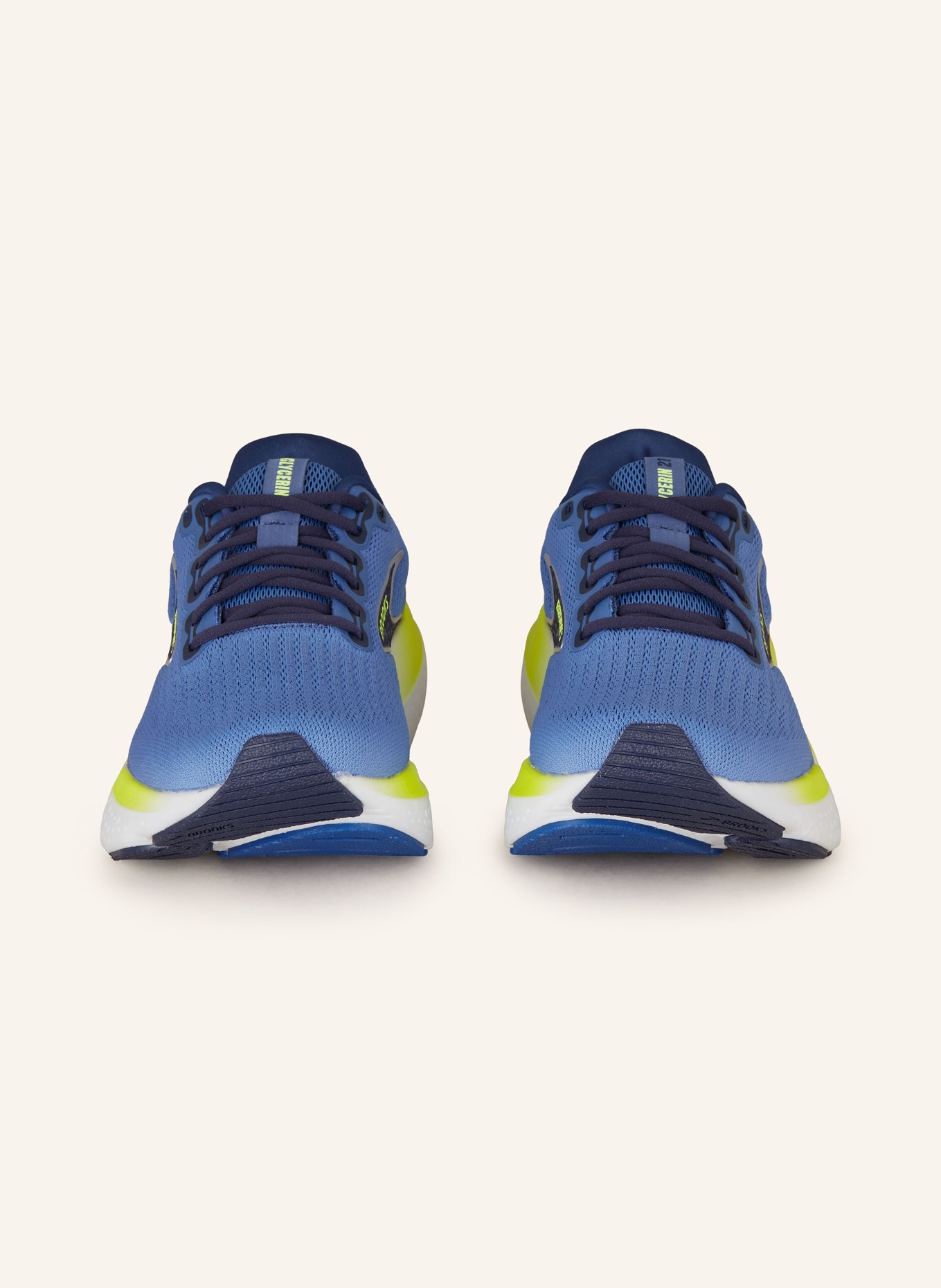 BROOKS Running shoes CLYCERIN 21, Color: BLUE/ NEON YELLOW (Image 3)