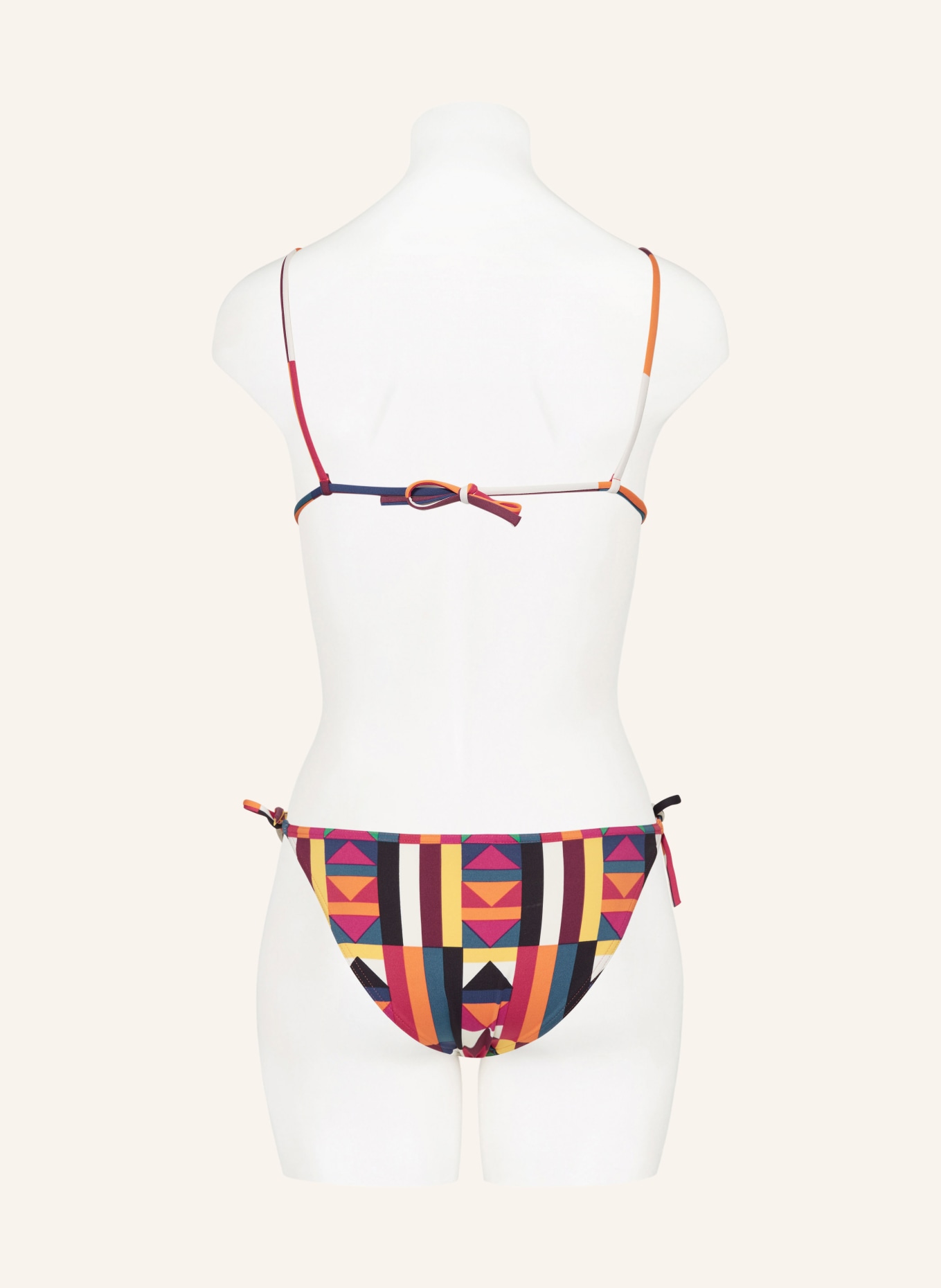 ERES Triangel bikinitop SPACE: FUCHSIA / ORANJE / GEEL