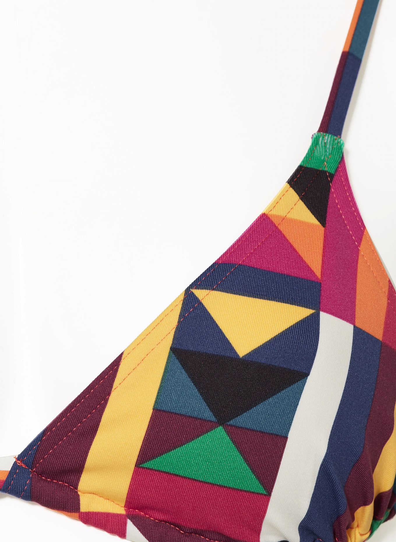 ERES Triangel bikinitop SPACE: FUCHSIA / ORANJE / GEEL