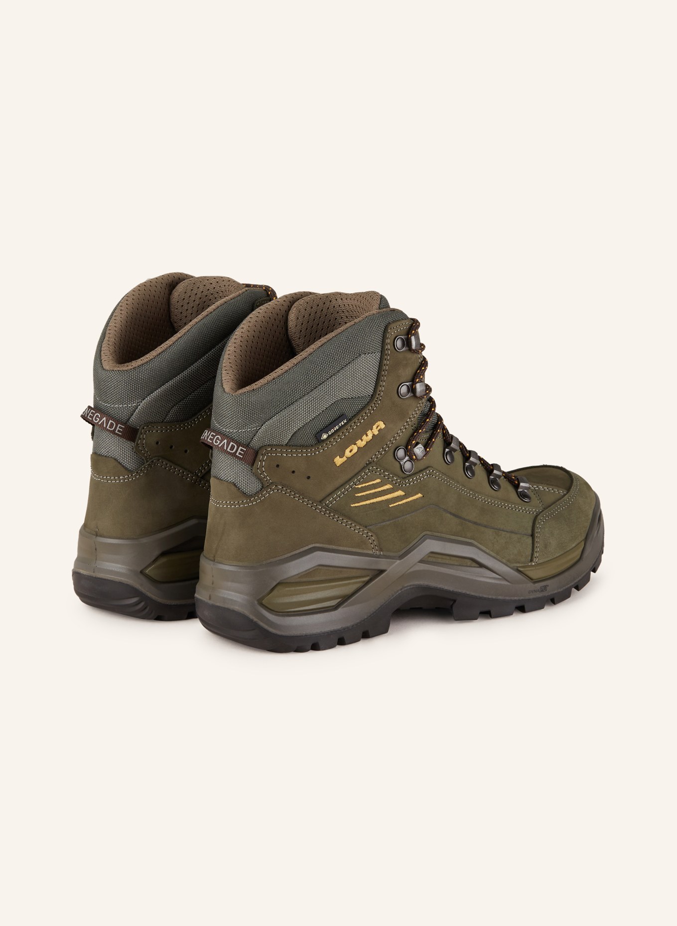 LOWA Wanderschuhe RENEGADE EVO GTX MID: OLIV