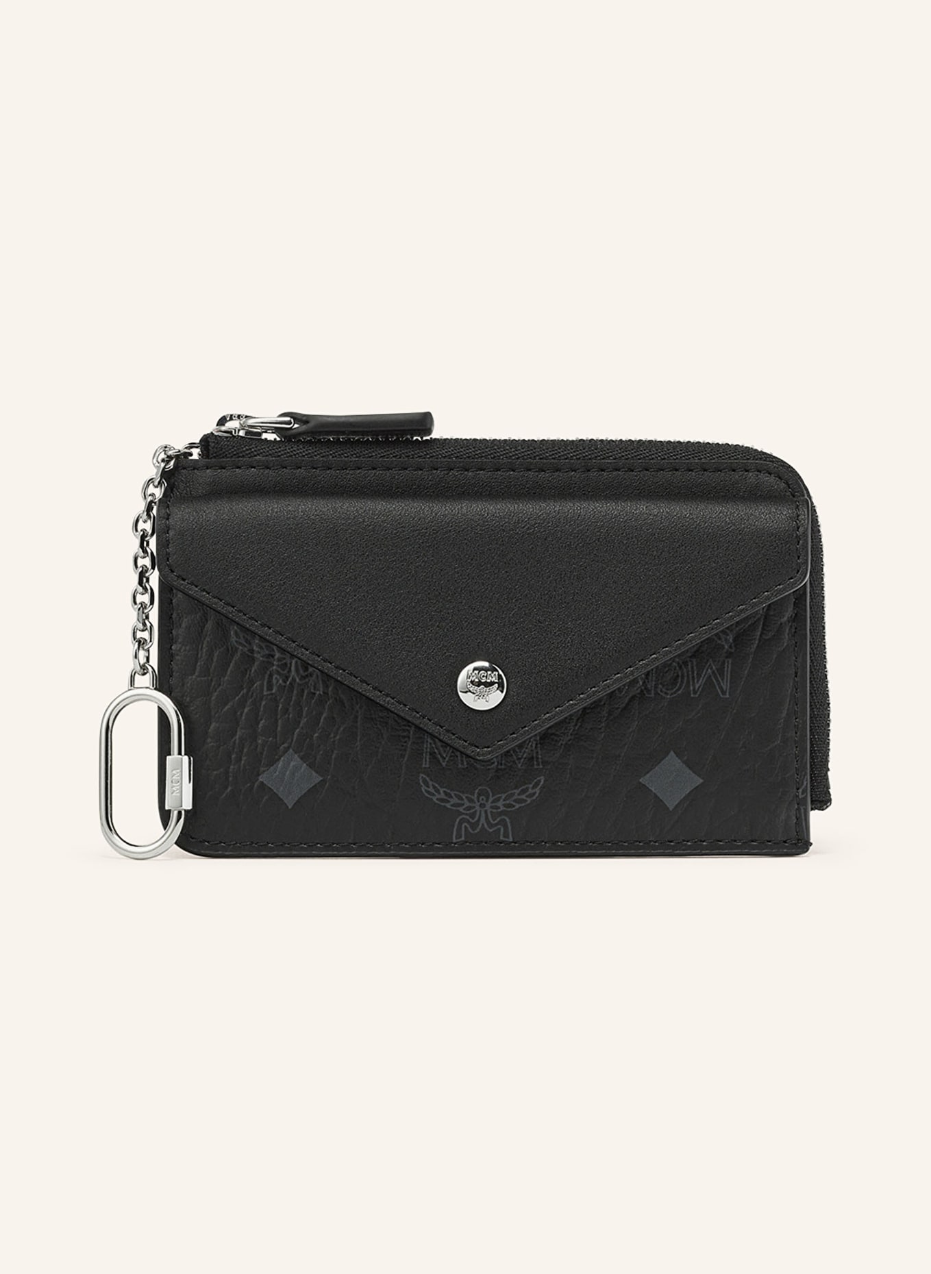 MCM Kartenetui AREN in schwarz