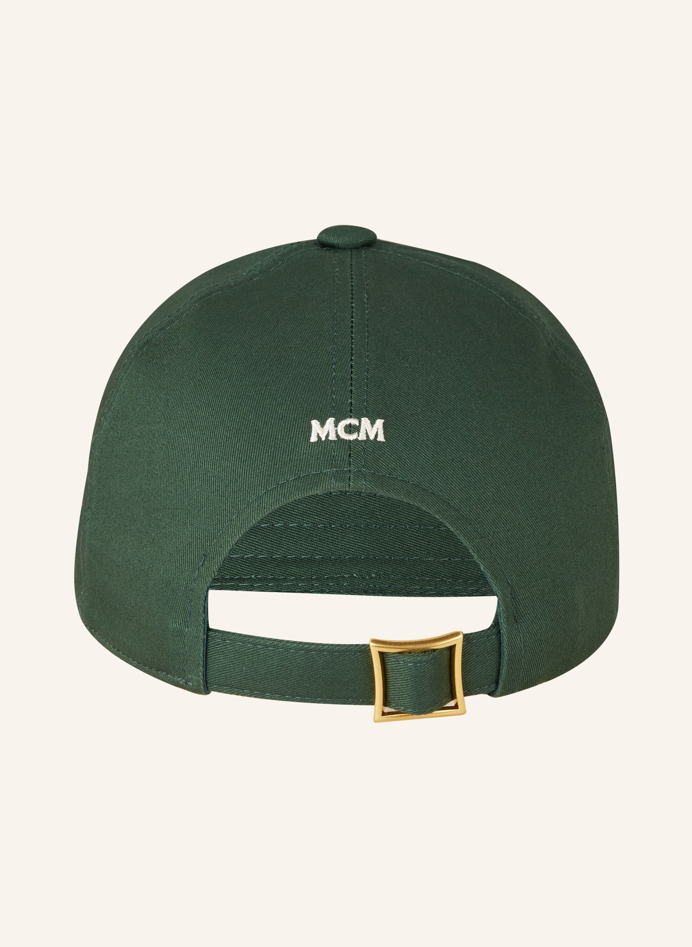 MCM Cap in dunkelgrün