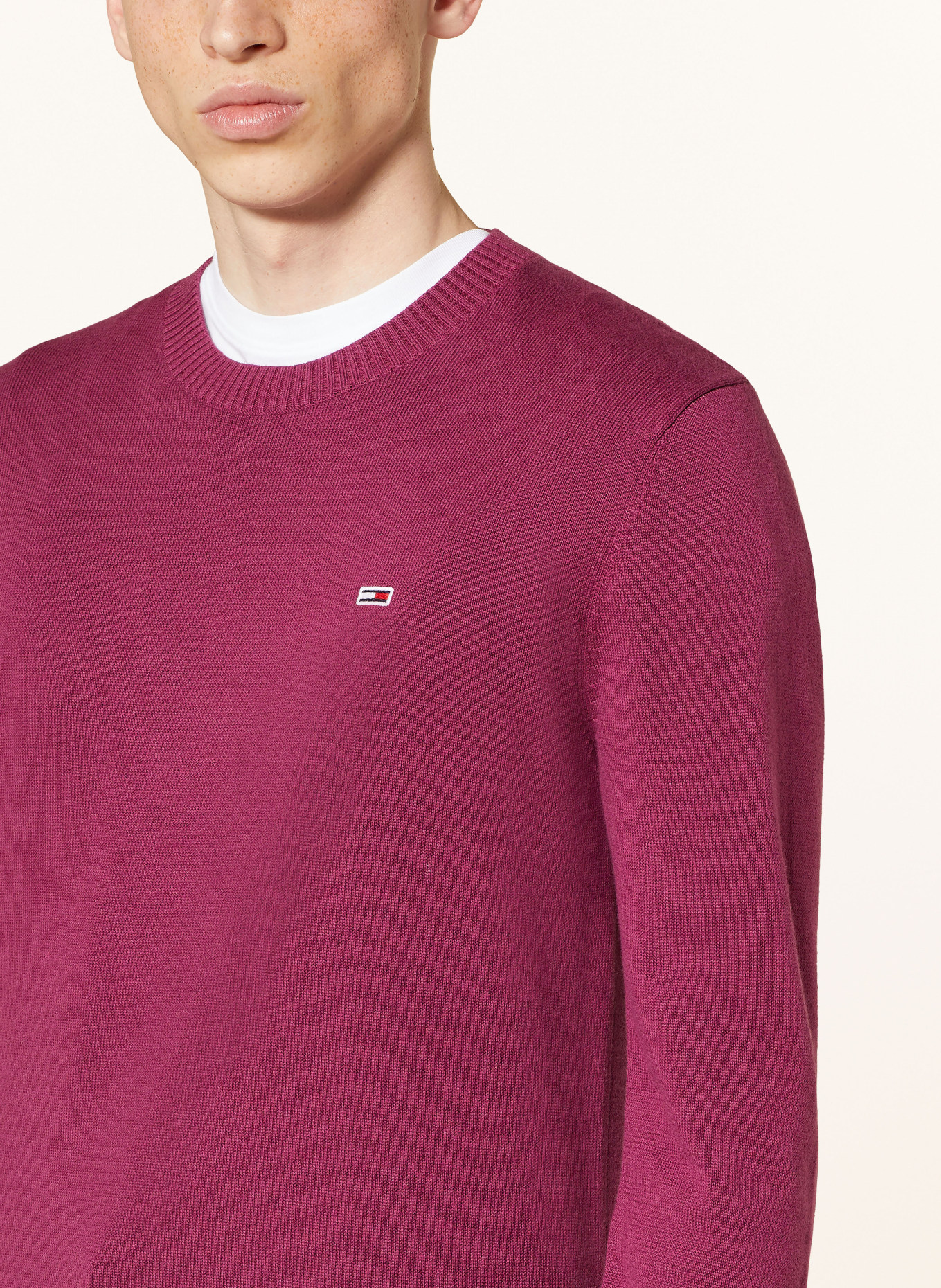 TOMMY JEANS Svetr: FUCHSIOVÁ