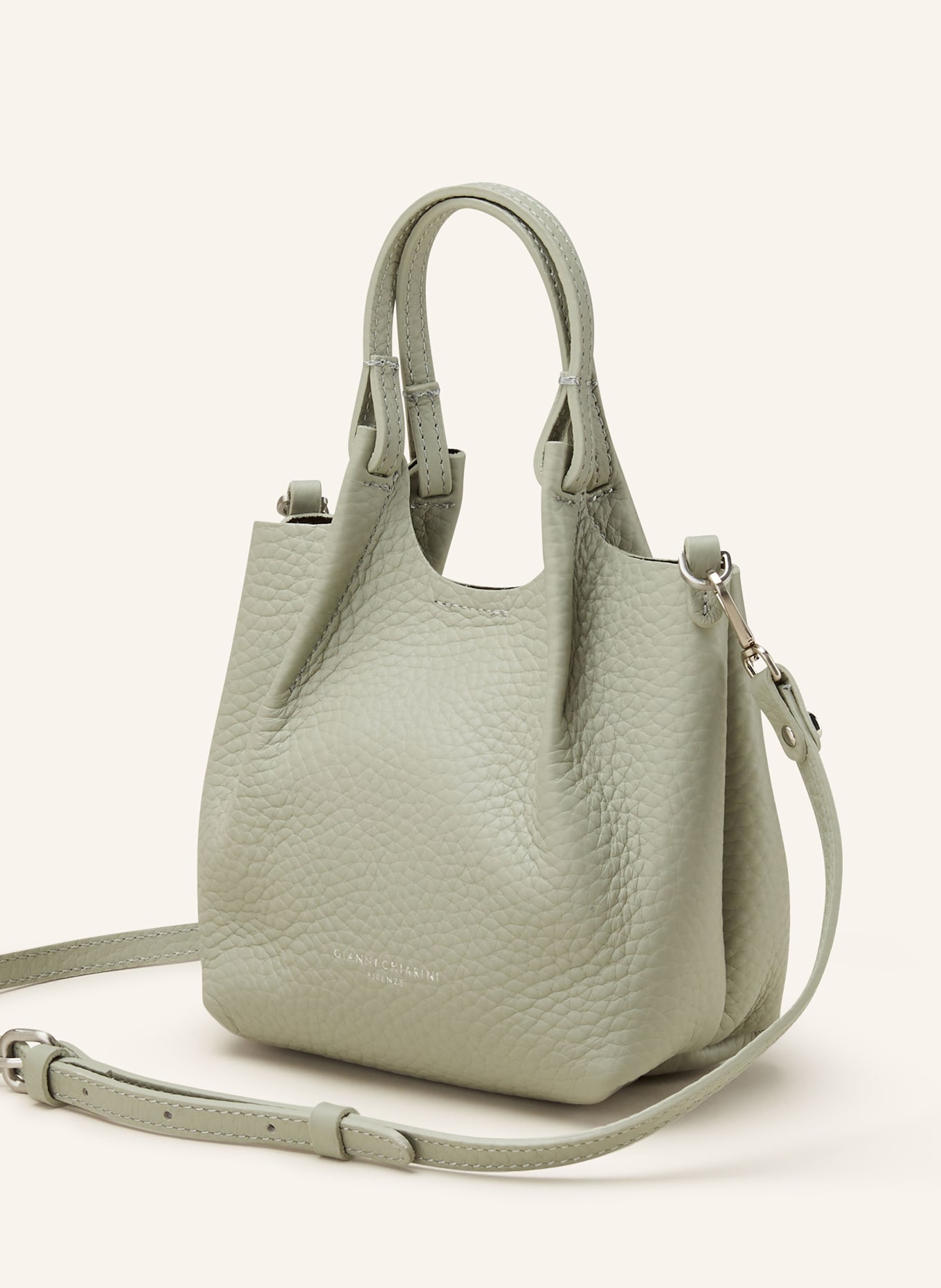 GIANNI CHIARINI Crossbody bag DUA SMALL, Color: LIGHT GREEN (Image 2)