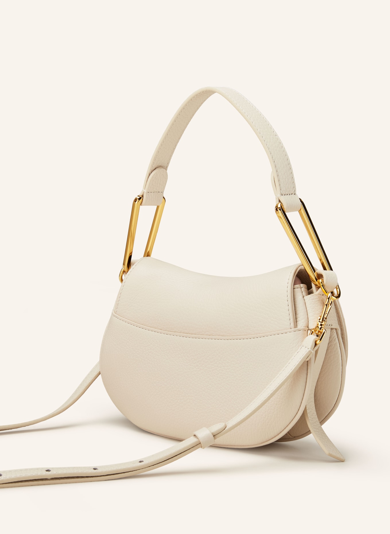 COCCINELLE Crossbody bag in cream