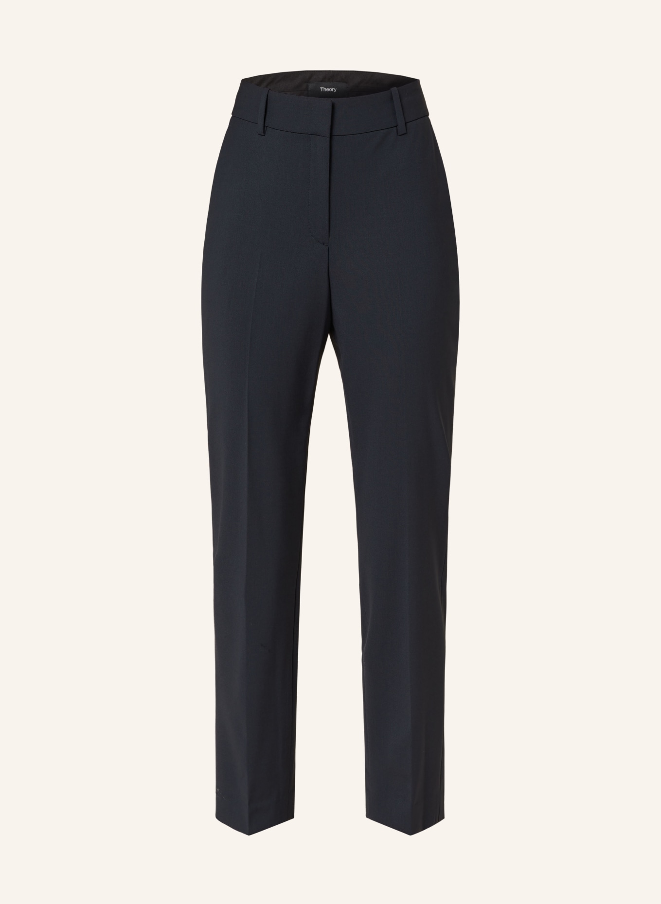 Theory 7 8 pants in dark blue