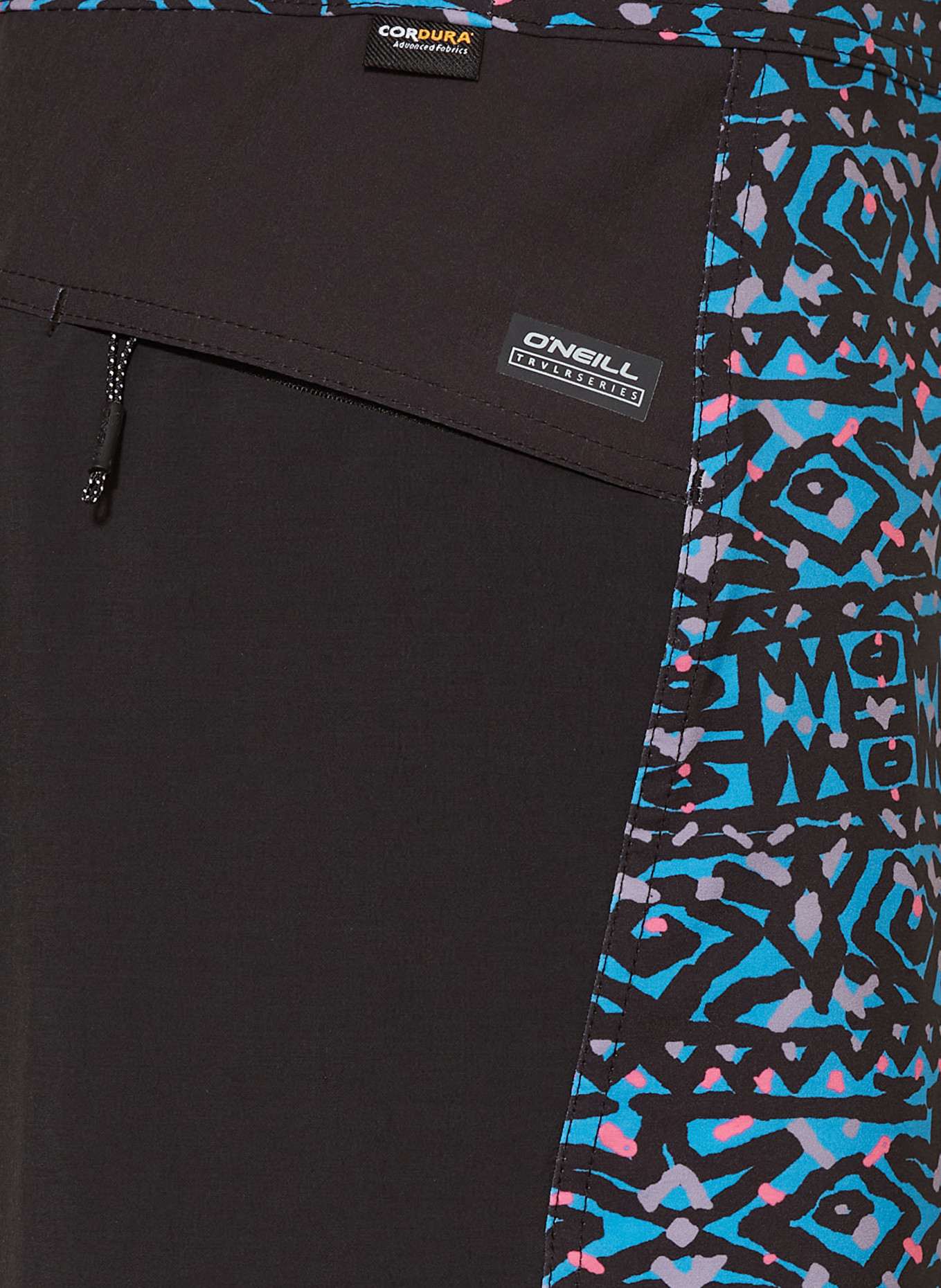 O'NEILL Swim Shorts HYPERFREAK TRVLR ENDURO KA 21", Color: BLACK/ BLUE/ PINK (Image 3)