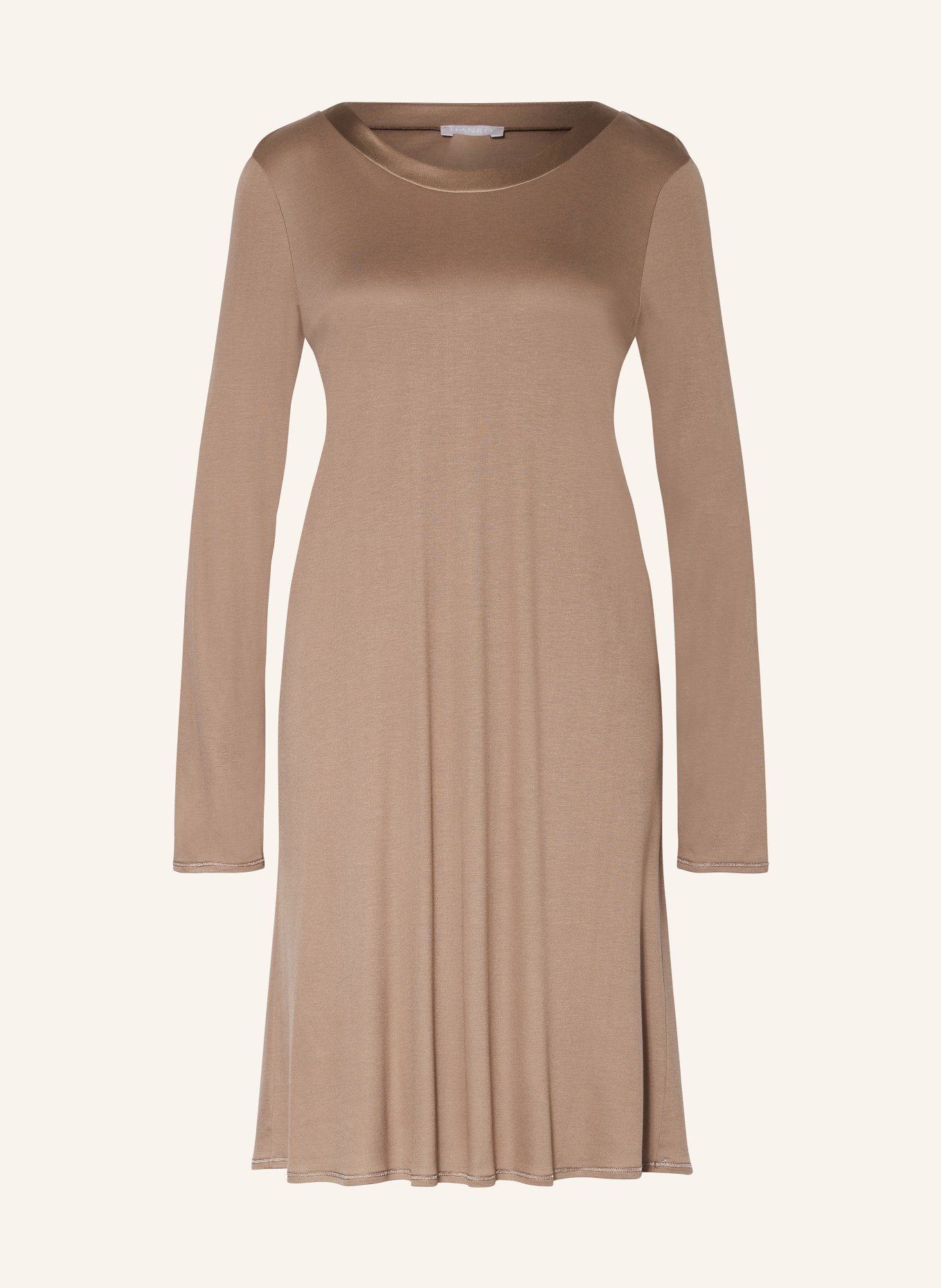 HANRO Nightgown GRAND CENTRAL: TAUPE