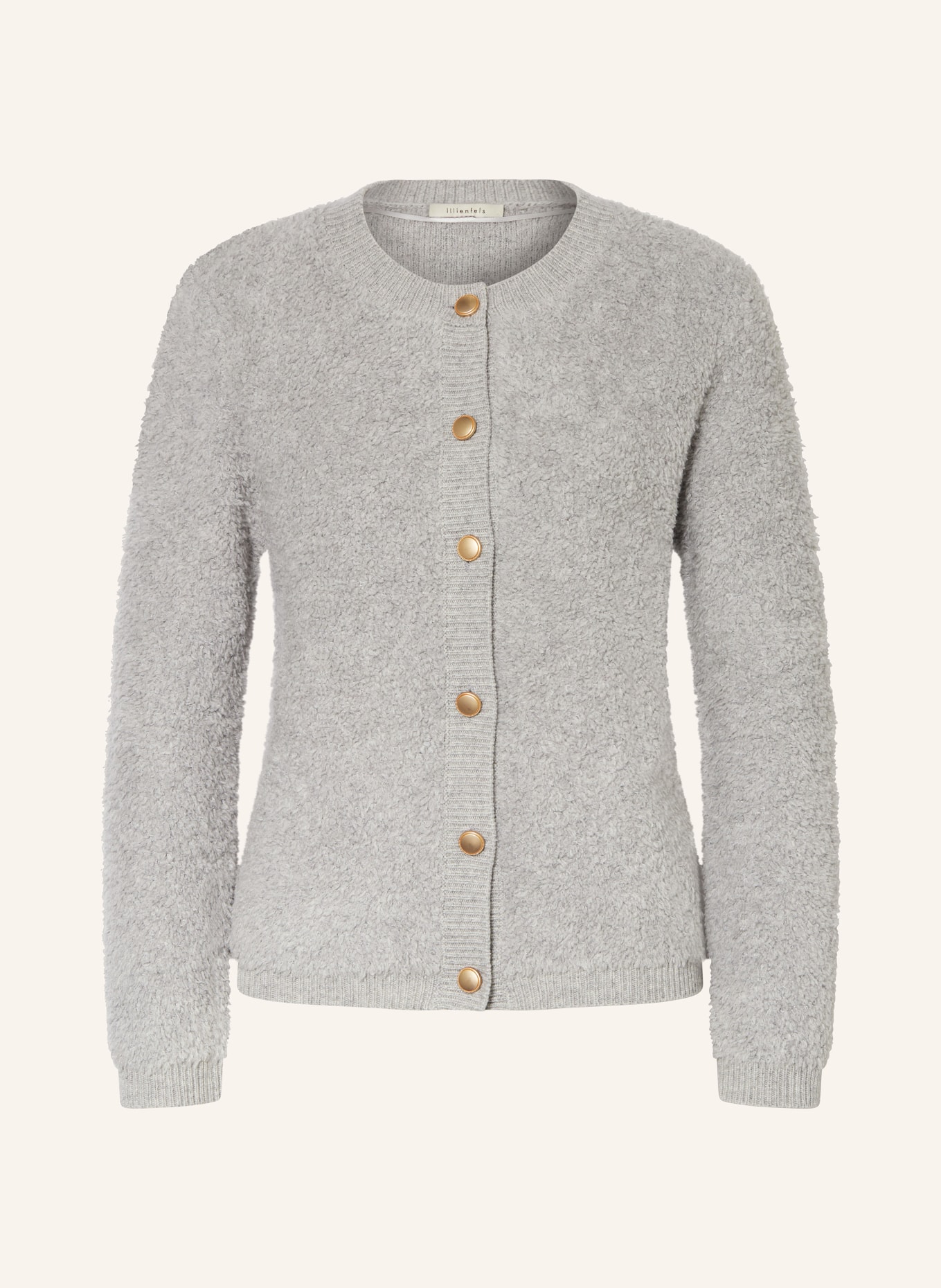 lilienfels Cardigan, Color: LIGHT GRAY (Image 1)