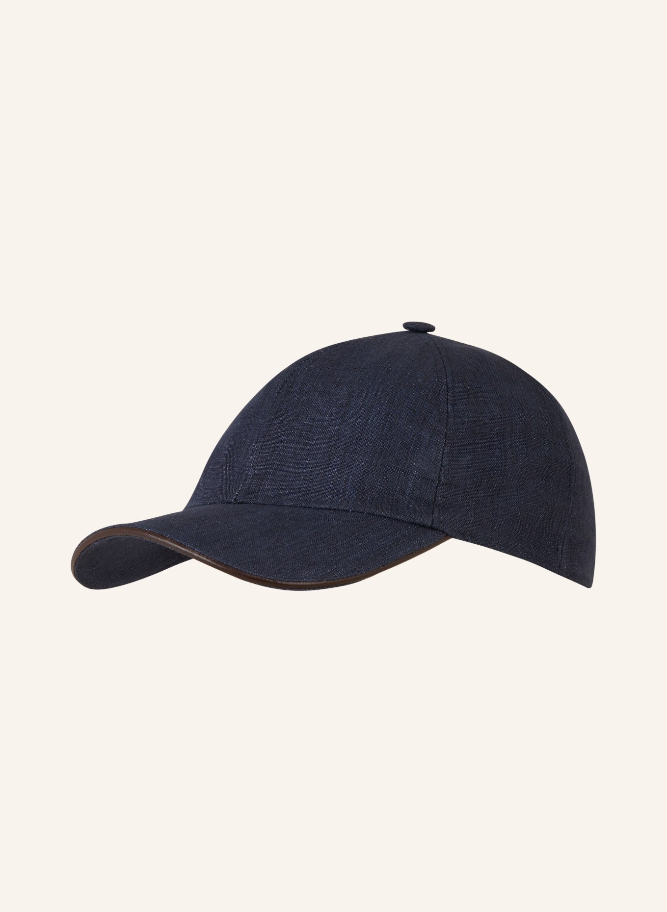 ETON Linen cap, Color: DARK BLUE (Image 1)