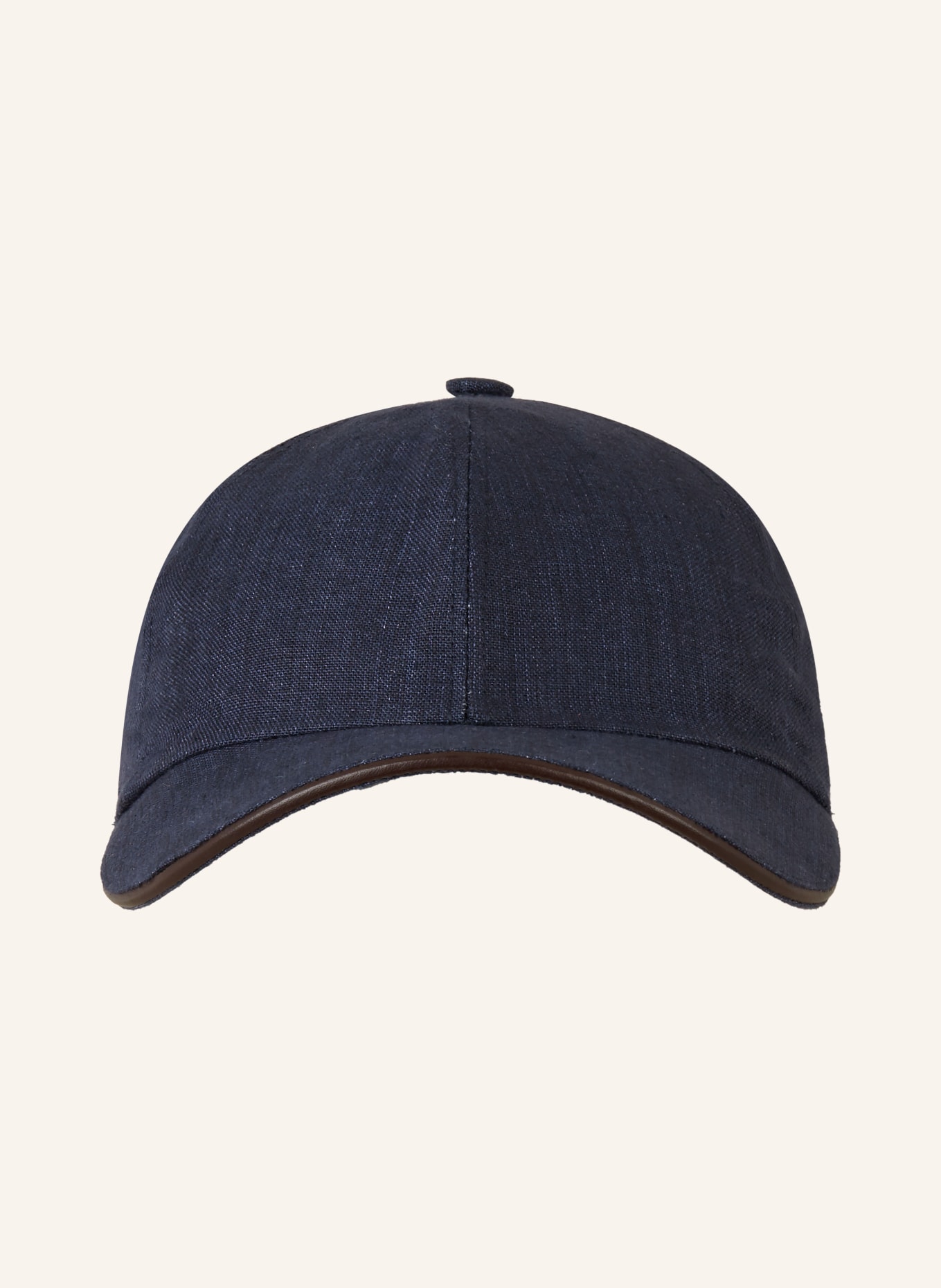 ETON Linen cap, Color: DARK BLUE (Image 2)