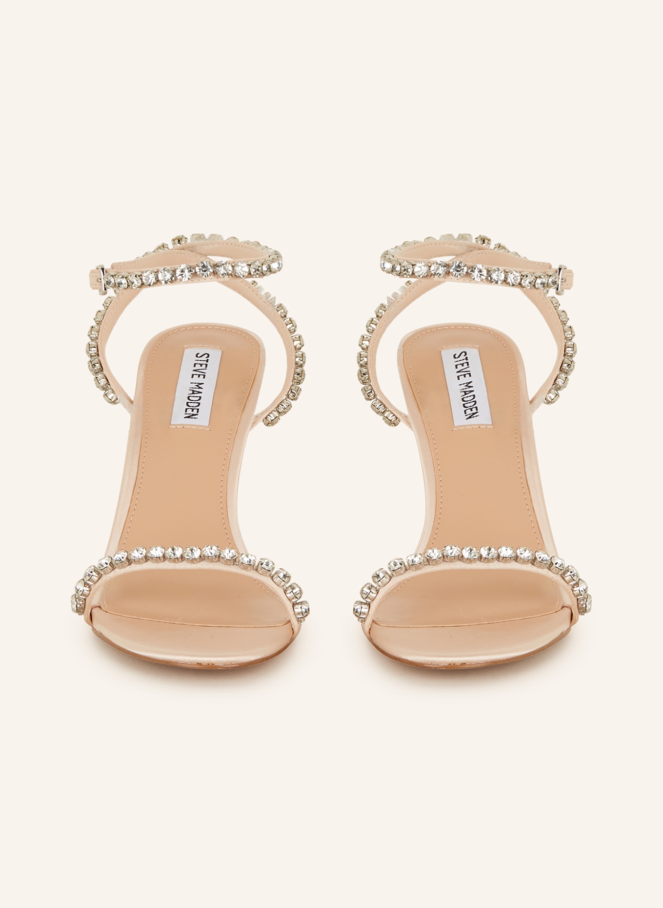 STEVE MADDEN Sandals JAZZY BELLE with decorative gems, Color: CREAM (Image 3)