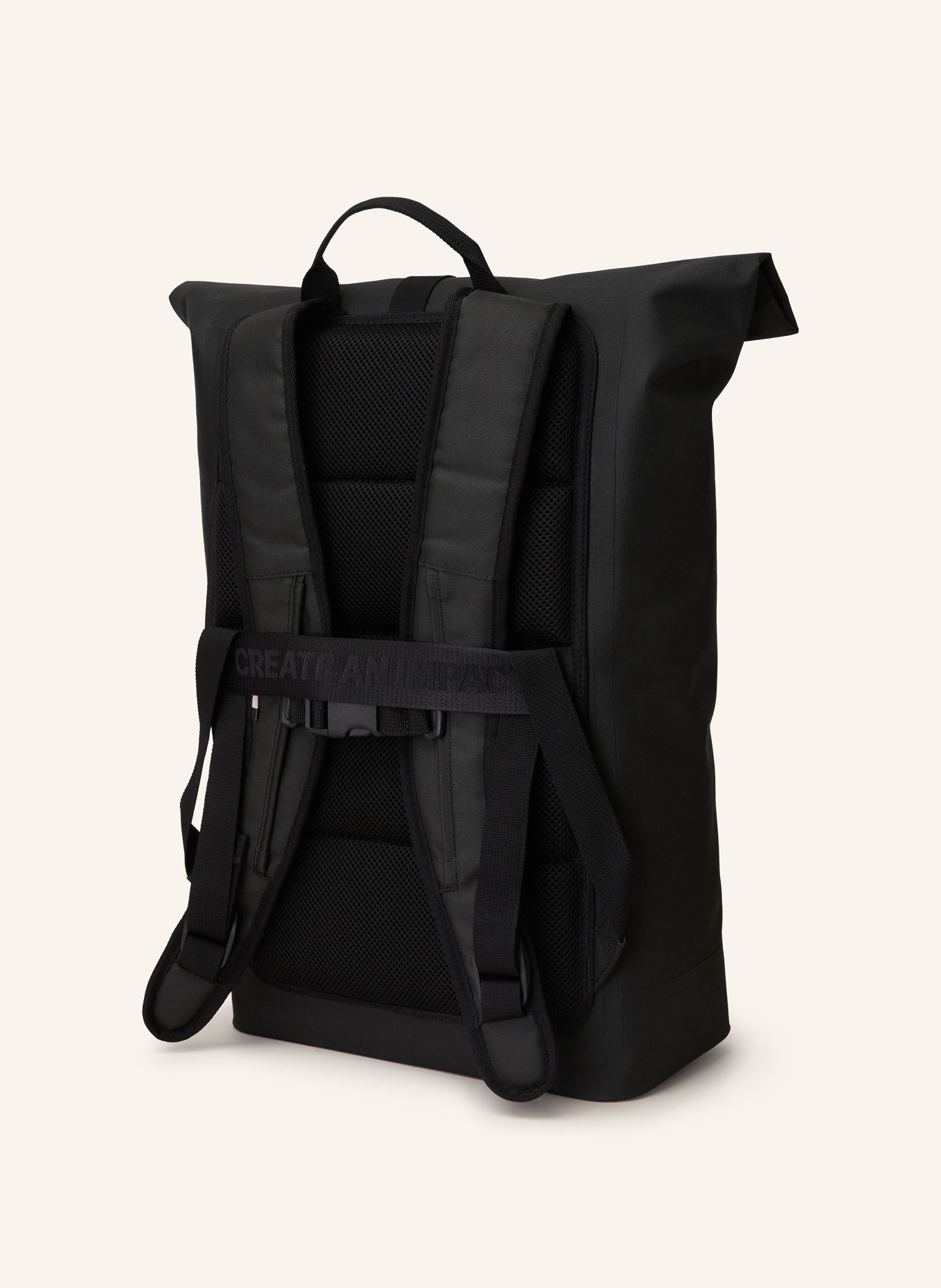 GOT BAG Backpack ROLLTOP LITE 2.0 26 l with laptop bag in black