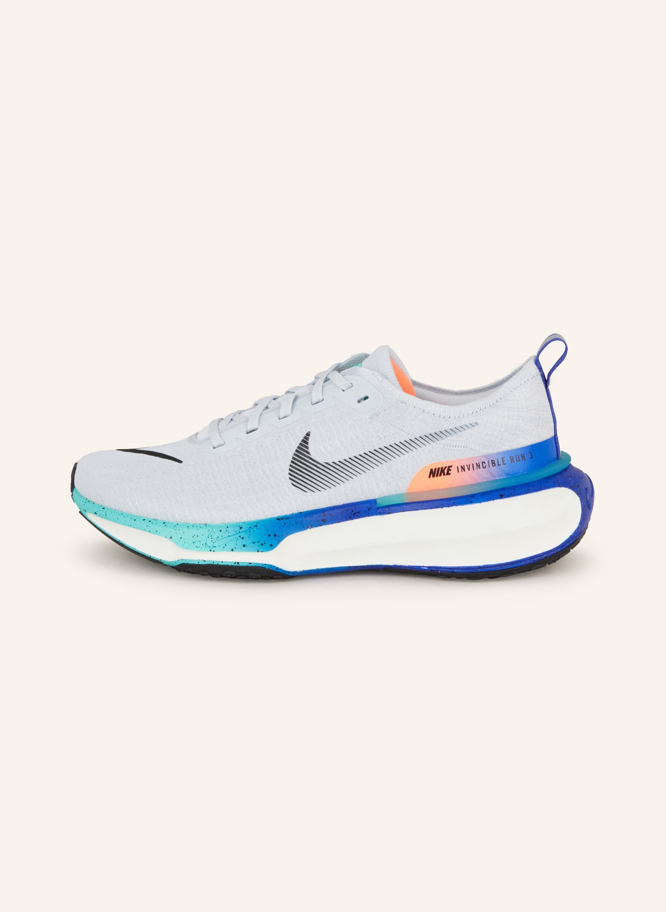 Nike Running shoes ZOOMX INVINCIBLE RUN FK3, Color: LIGHT BLUE/ BLACK (Image 4)