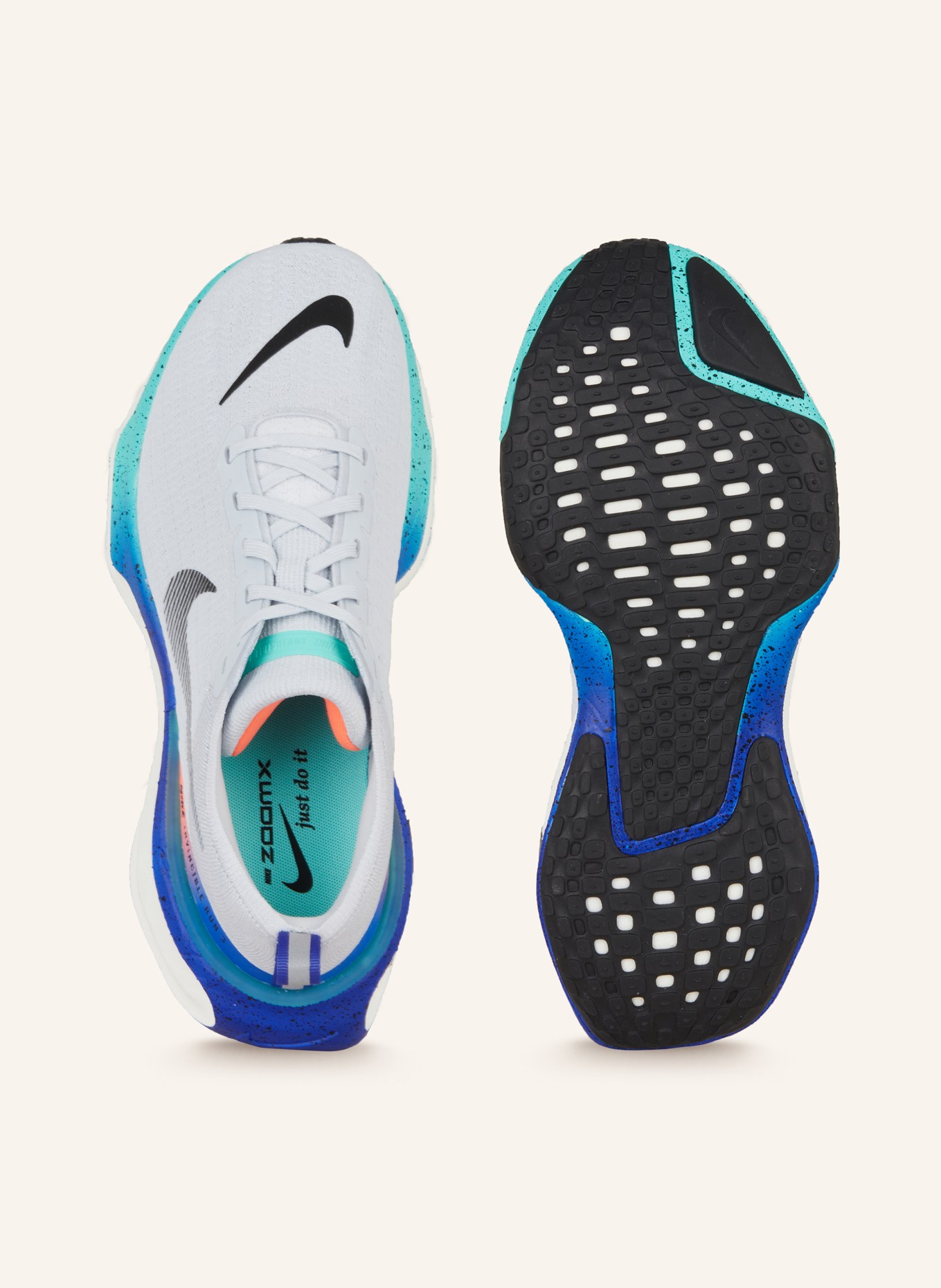 Nike Buty do biegania ZOOMX INVINCIBLE RUN FK3, Kolor: JASNONIEBIESKI/ CZARNY (Obrazek 5)