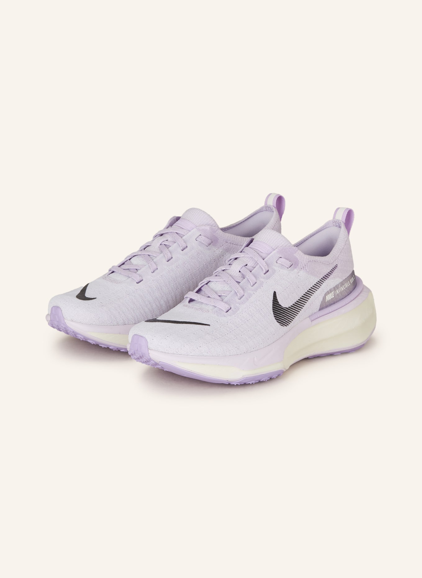 Nike Running shoes INVINCIBLE 3, Color: LIGHT PURPLE/ BLACK (Image 1)