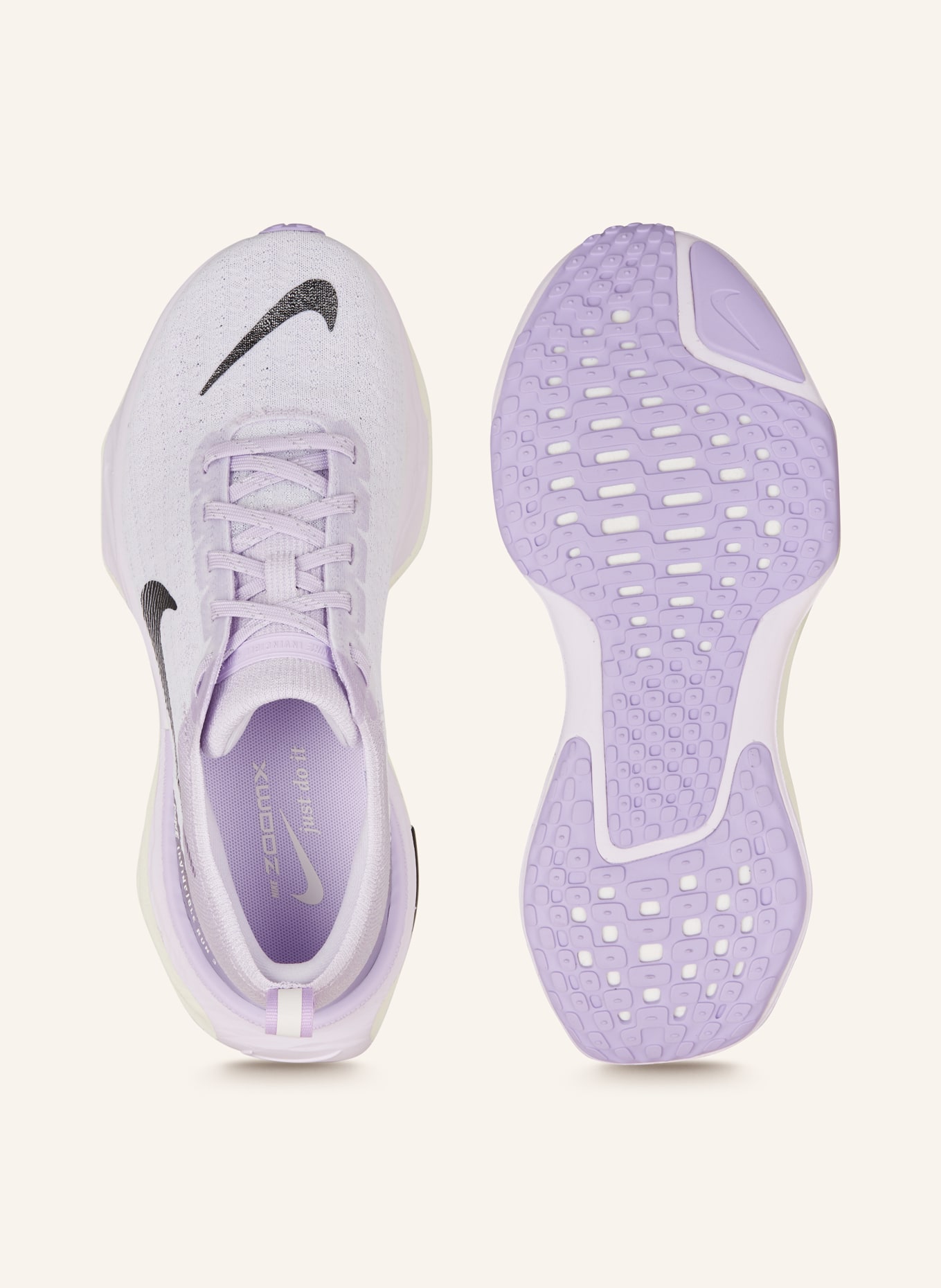 Nike Running shoes INVINCIBLE 3, Color: LIGHT PURPLE/ BLACK (Image 5)