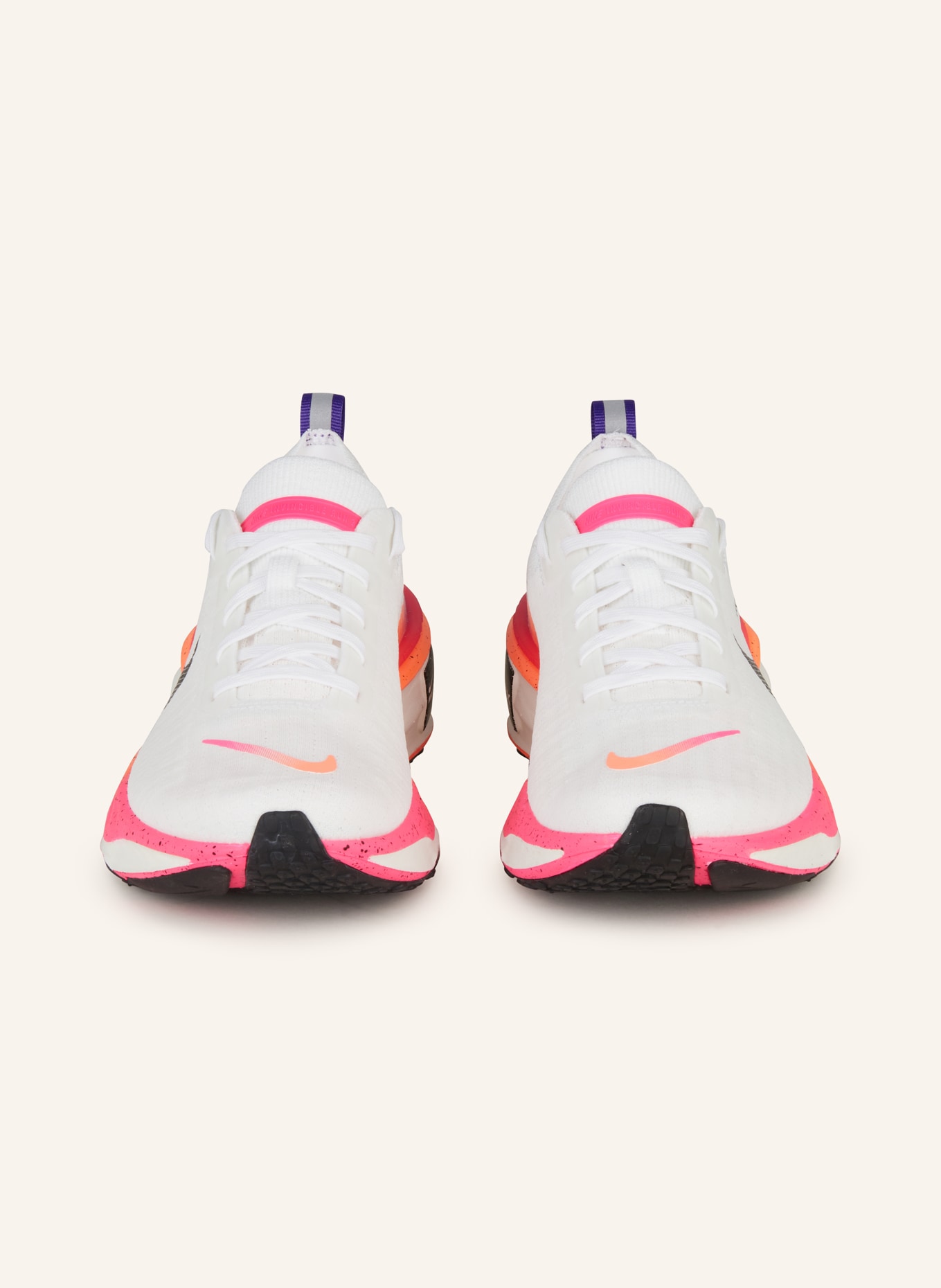 Nike Running shoes INVINCIBLE RUN 3, Color: WHITE/ NEON PINK/ NEON ORANGE (Image 3)