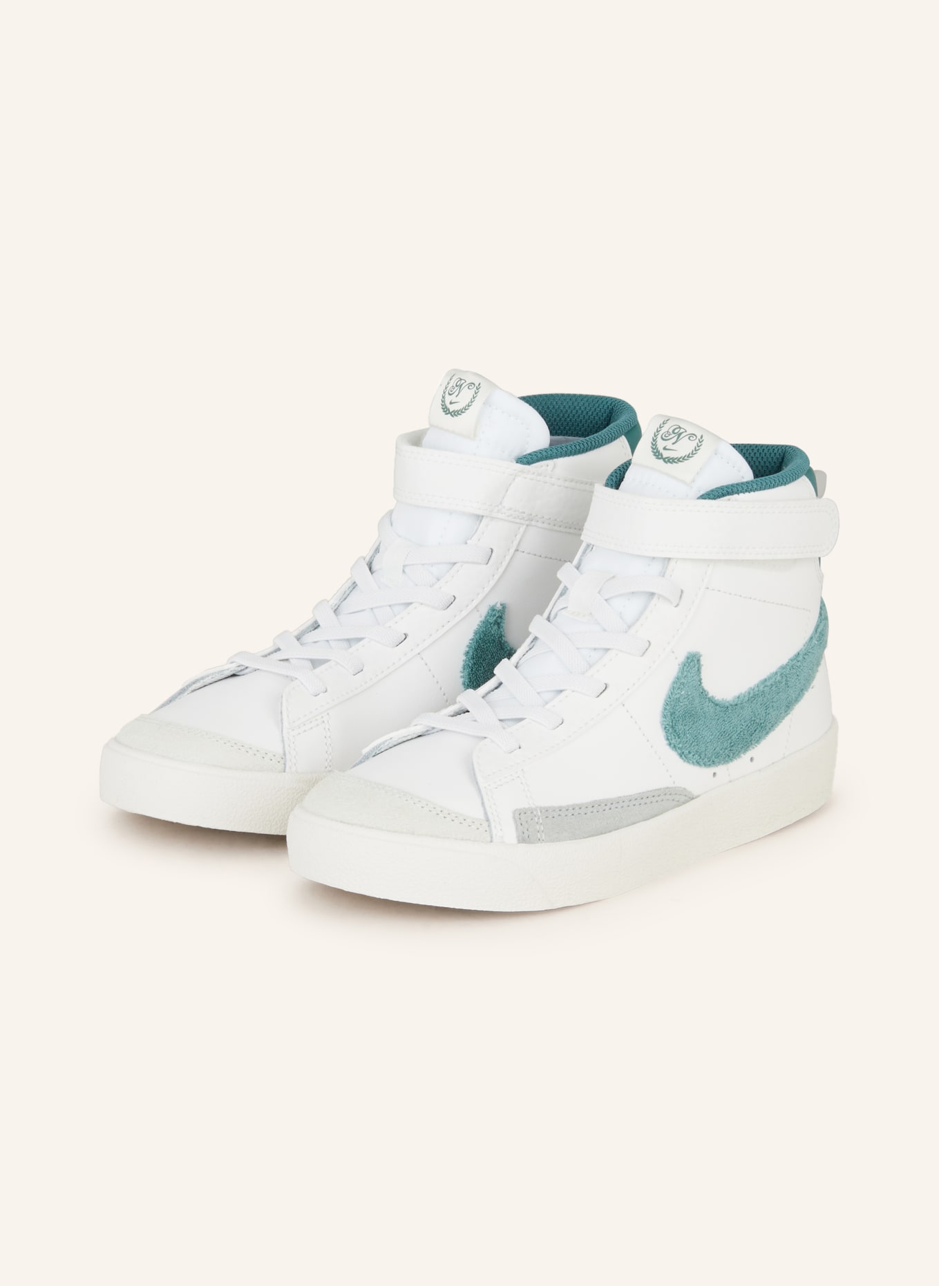 Nike Hightop-Sneaker BLAZER MID '77, Farbe: WEISS/ GRÜN (Bild 1)