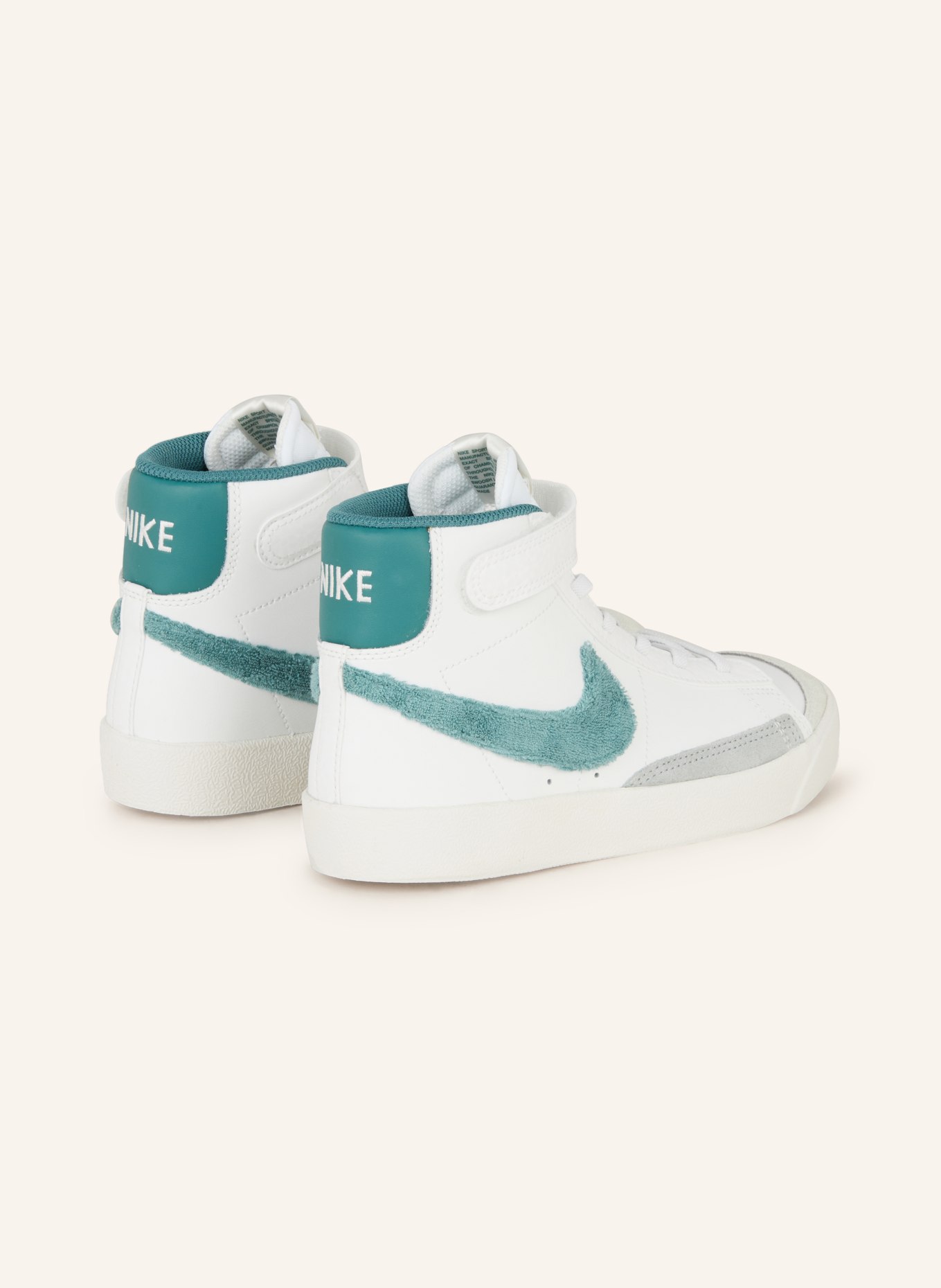 Nike Hightop-Sneaker BLAZER MID '77, Farbe: WEISS/ GRÜN (Bild 2)