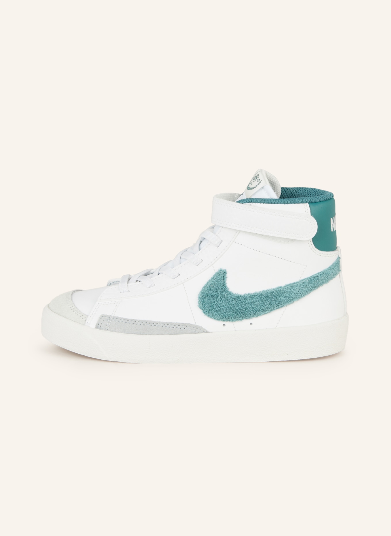 Nike Hightop-Sneaker BLAZER MID '77, Farbe: WEISS/ GRÜN (Bild 4)