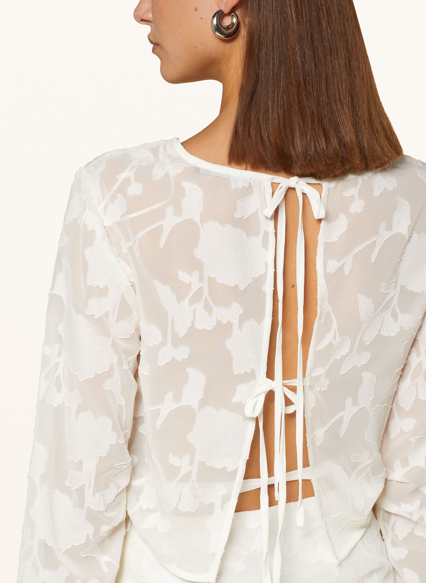 gina tricot Shirt blouse, Color: ECRU (Image 4)