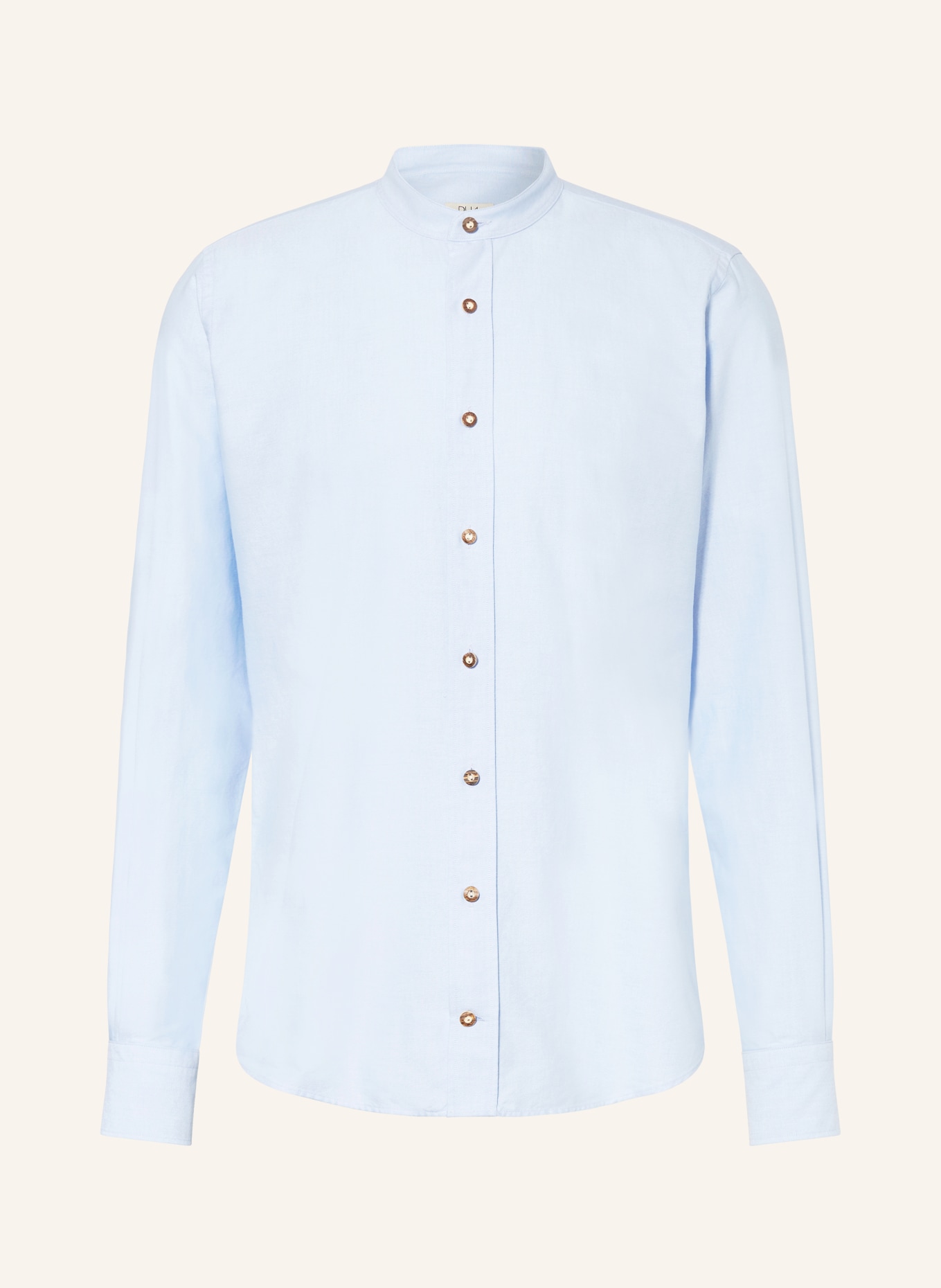 DU4 Trachtenhemd HANSI Slim Fit mit Stehkragen: HELLBLAU