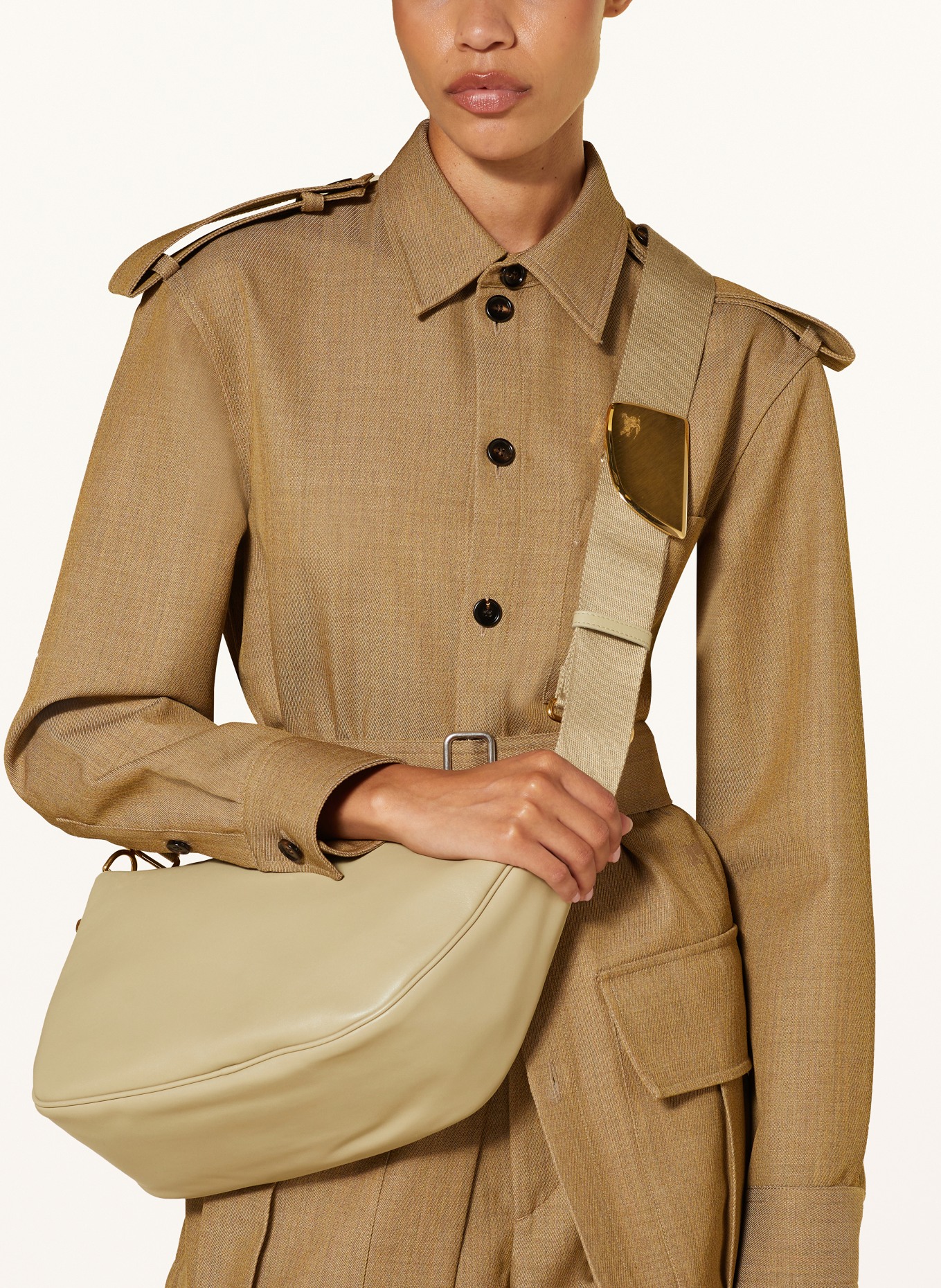 BURBERRY Umhängetasche SHIELD: OLIV