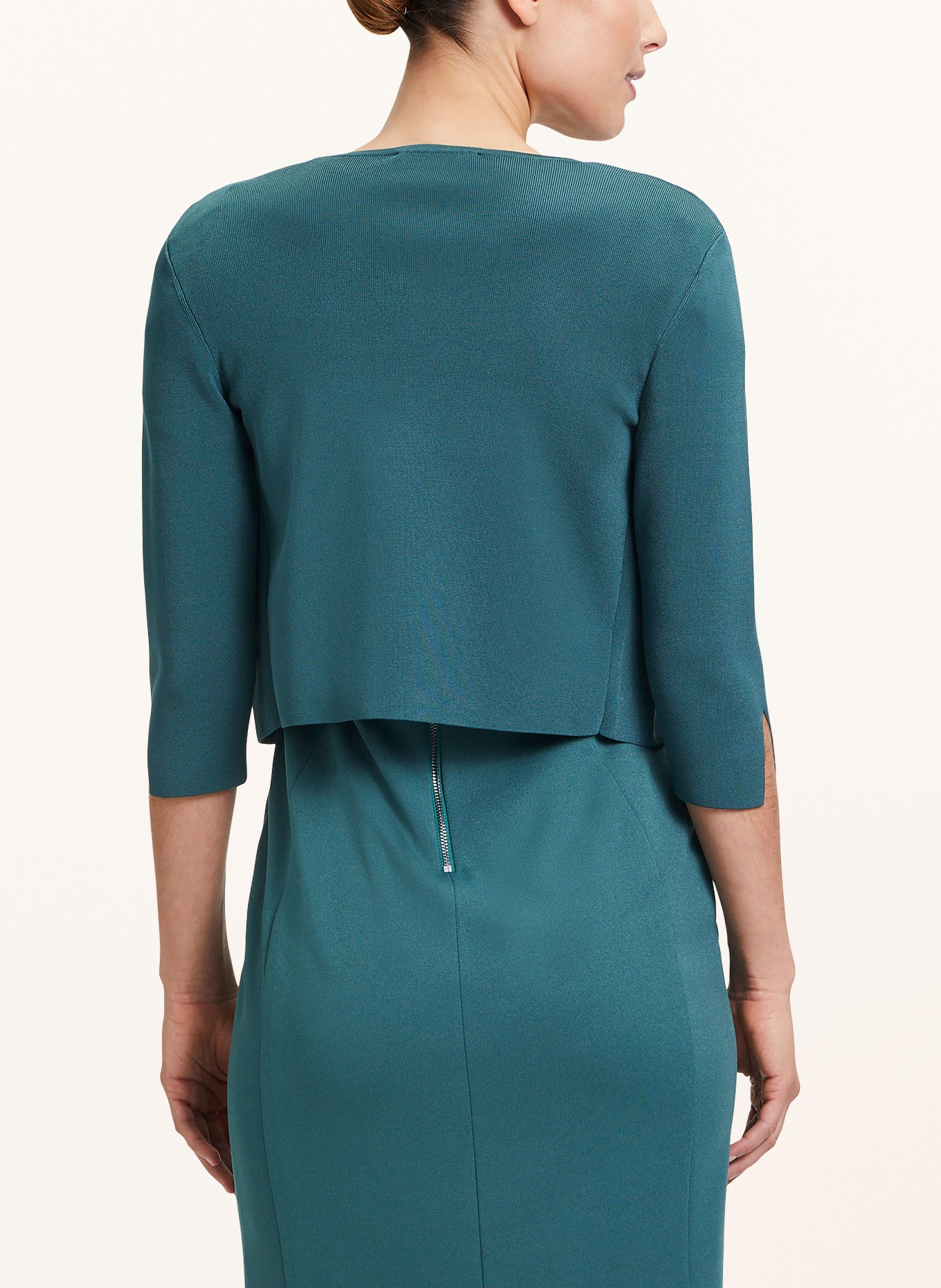 Vera Mont Bolero mit 3/4-Arm: TÜRKIS