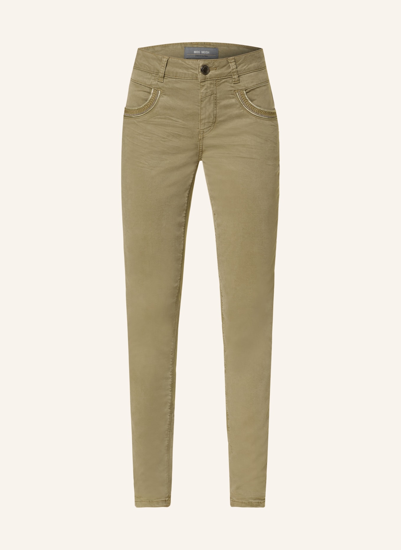 MOS MOSH Chinos MMNAOMI, Color: LIGHT GREEN (Image 1)