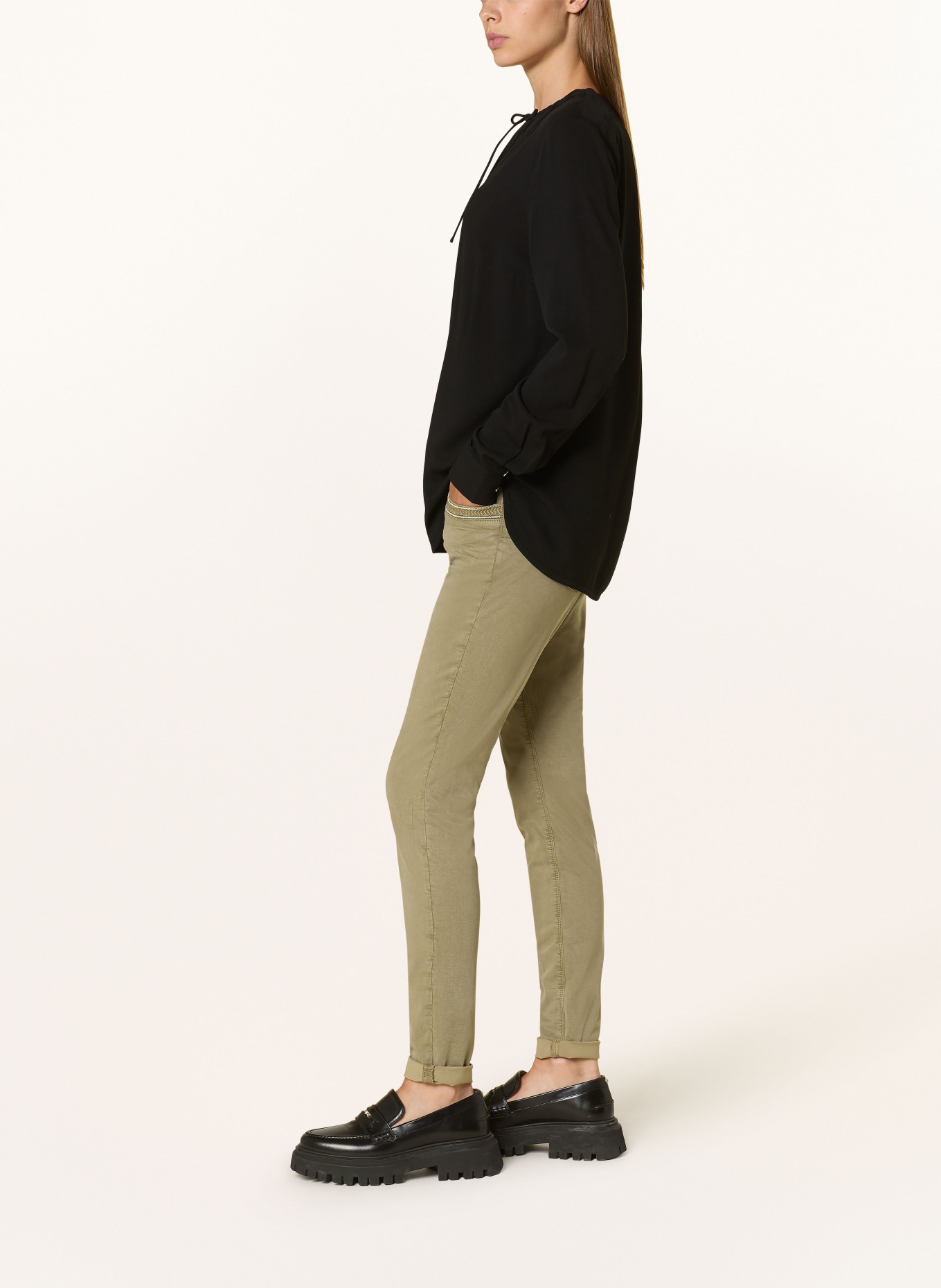 MOS MOSH Chinos MMNAOMI, Color: LIGHT GREEN (Image 4)