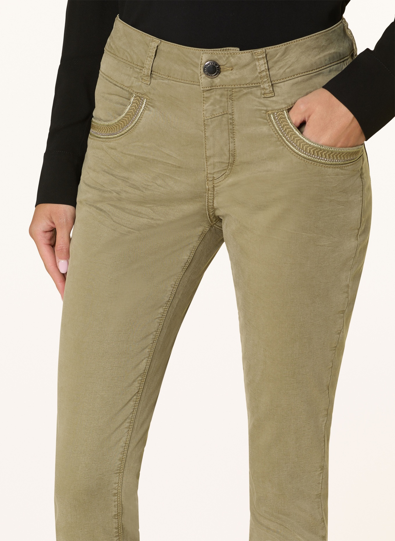 MOS MOSH Chinos MMNAOMI, Color: LIGHT GREEN (Image 5)