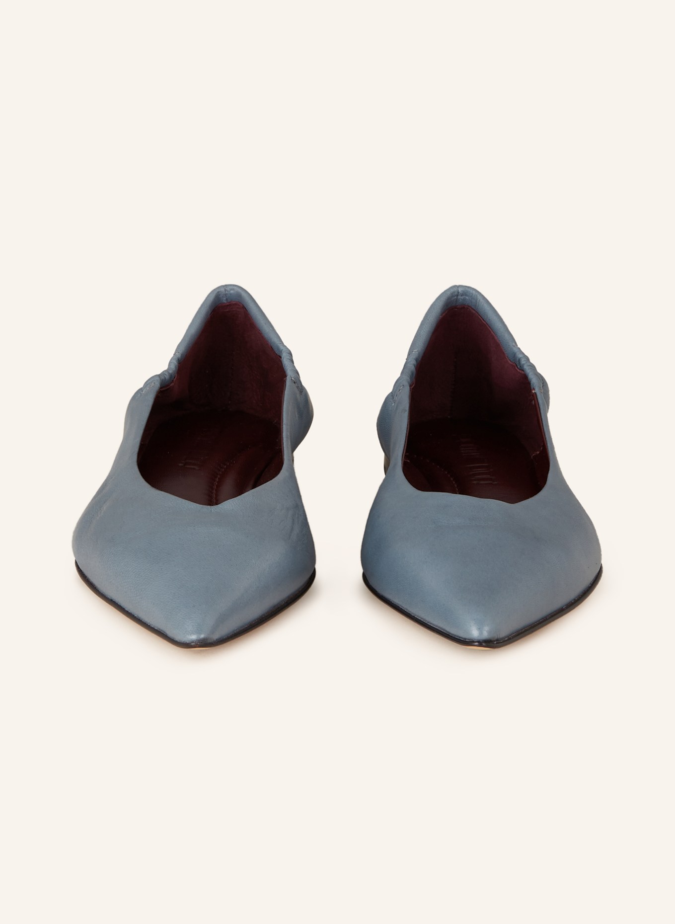 POMME D'OR Ballet flats INGRID, Color: BLUE GRAY (Image 3)