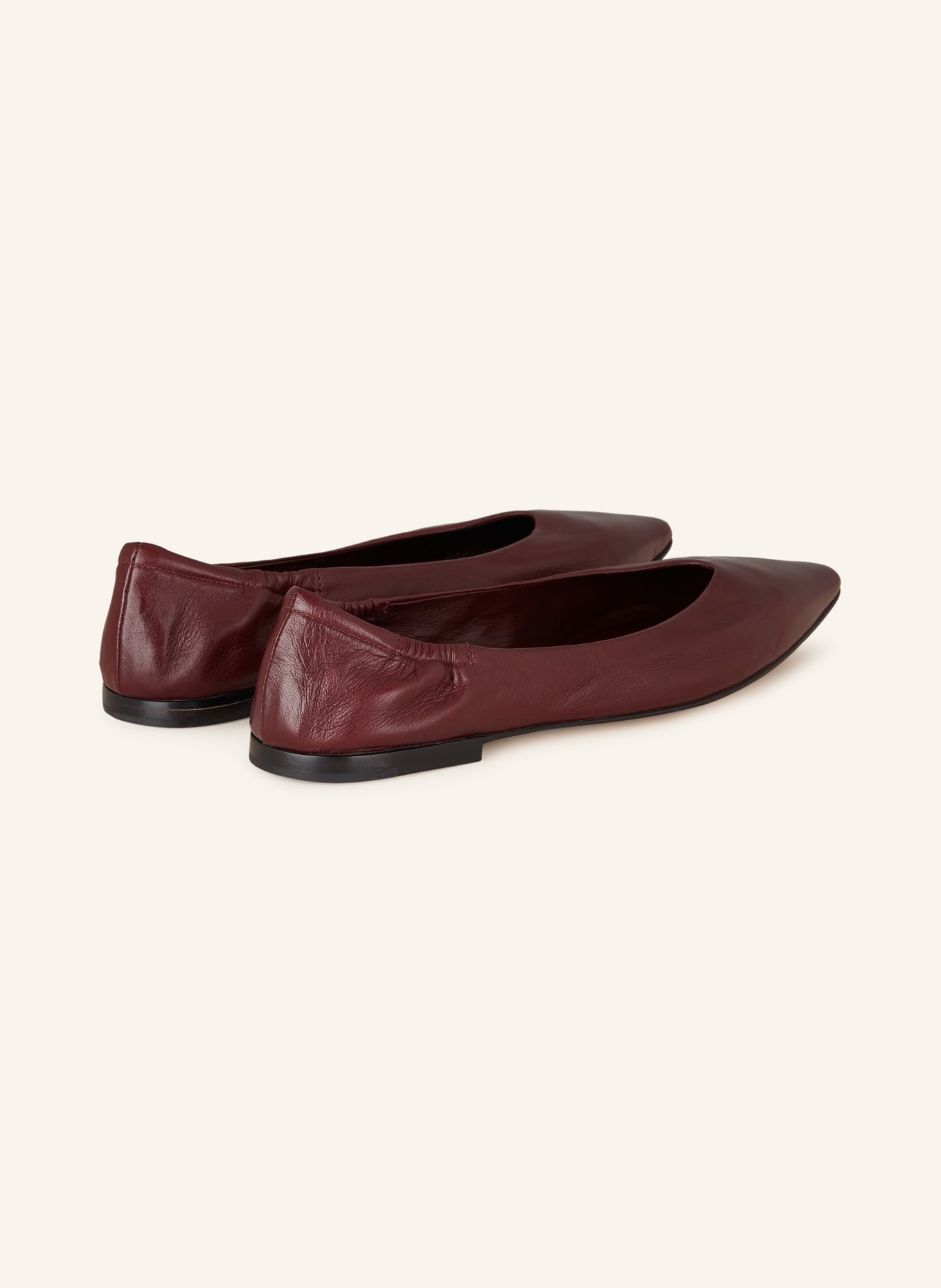 POMME D'OR Ballet flats INGRID, Color: DARK RED (Image 2)