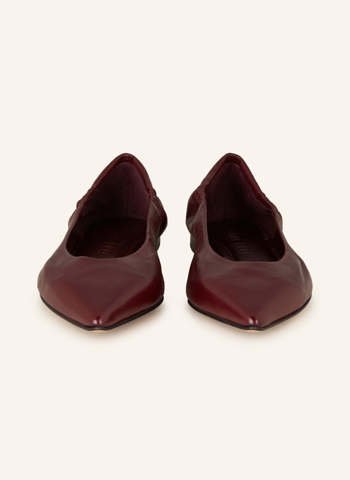 POMME D'OR Ballet flats INGRID, Color: DARK RED (Image 3)