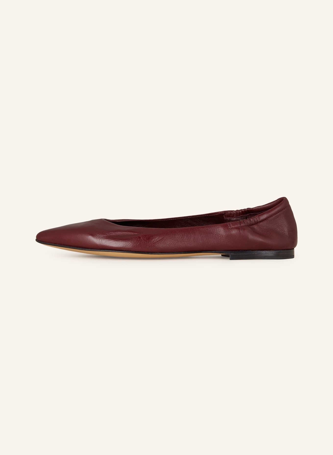 POMME D'OR Ballet flats INGRID, Color: DARK RED (Image 4)