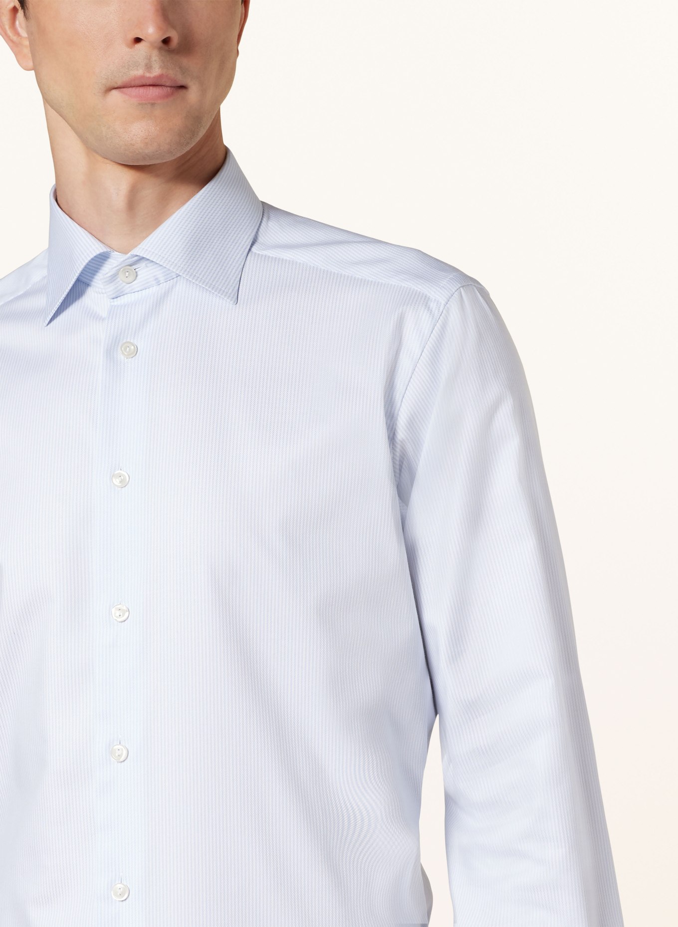 ETON Shirt contemporary fit, Color: LIGHT BLUE/ WHITE (Image 4)