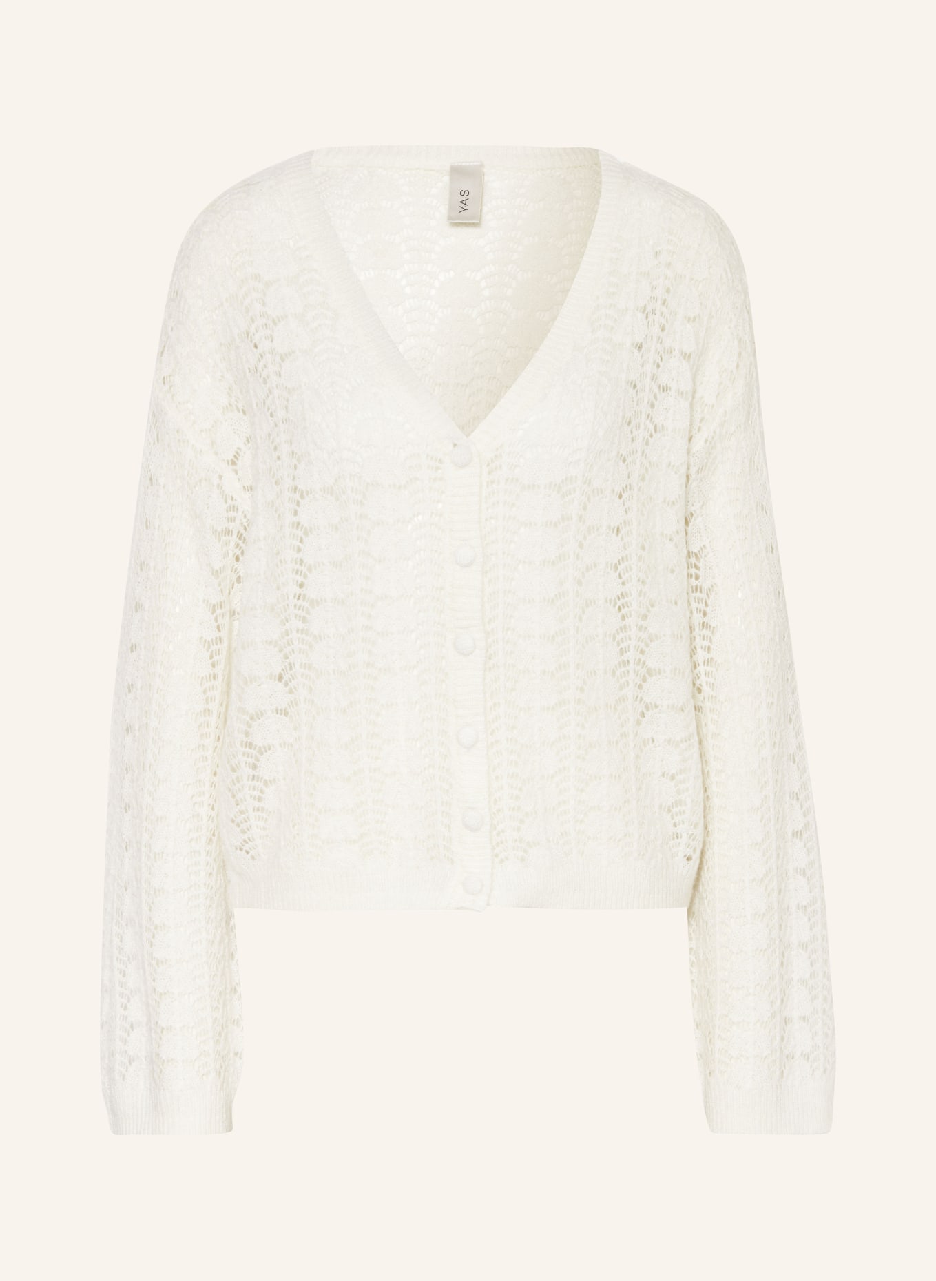 Y.A.S. Strickjacke, Farbe: WEISS (Bild 1)