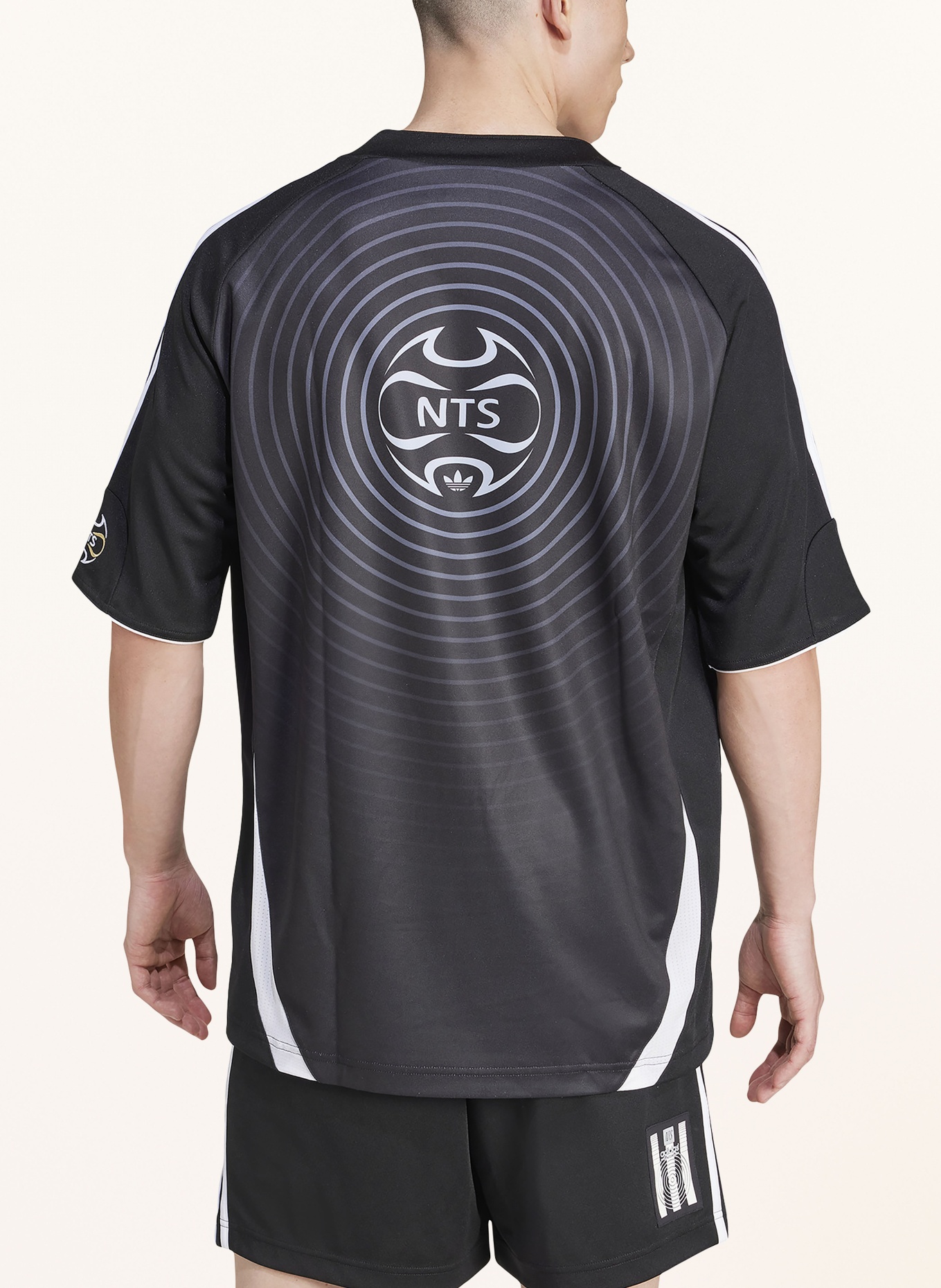 Black white and gold adidas shirt cheap